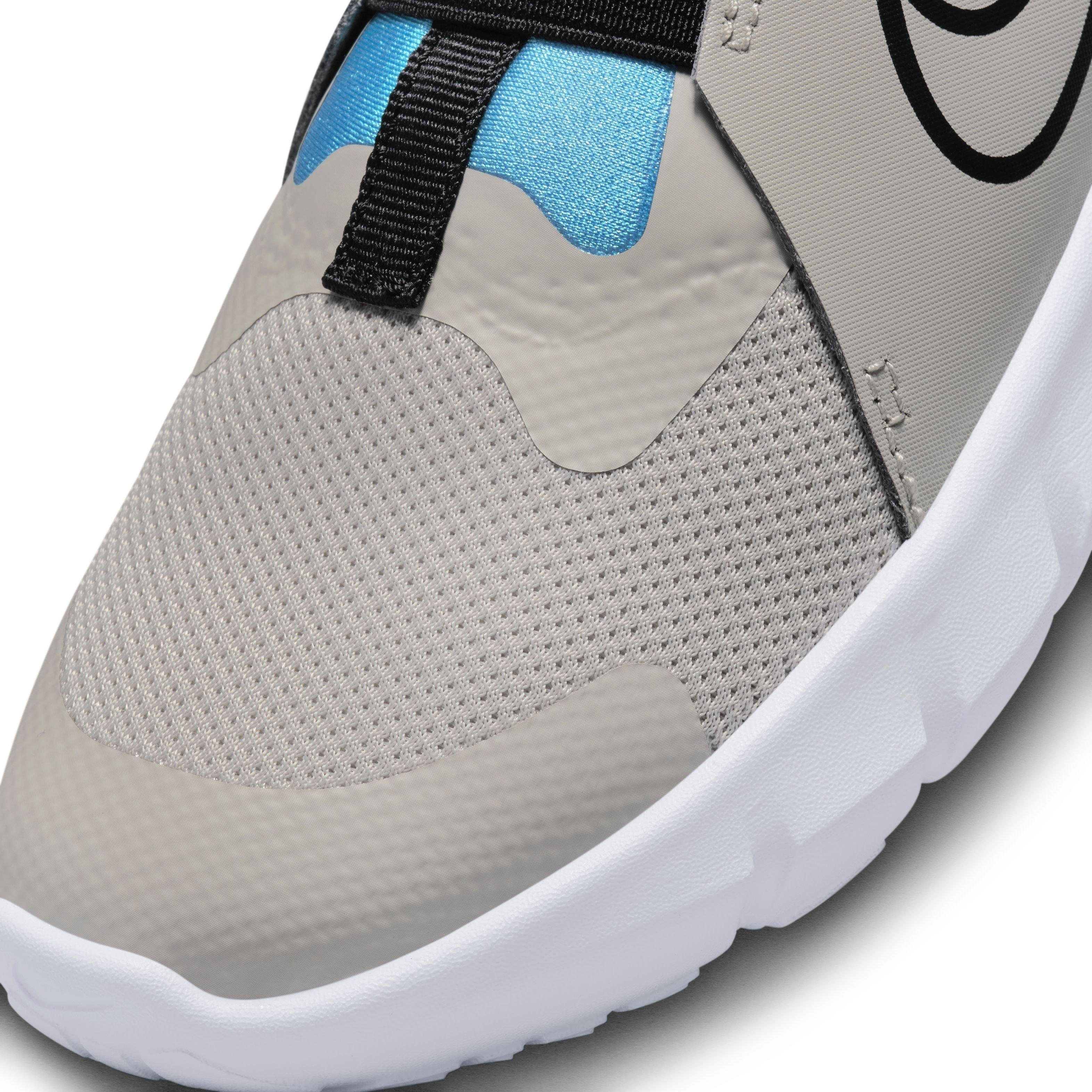 Nike Flex Runner 2 Preschool Boys' "Light Iron Ore/Black/Blue Lightning/White" Running Shoe