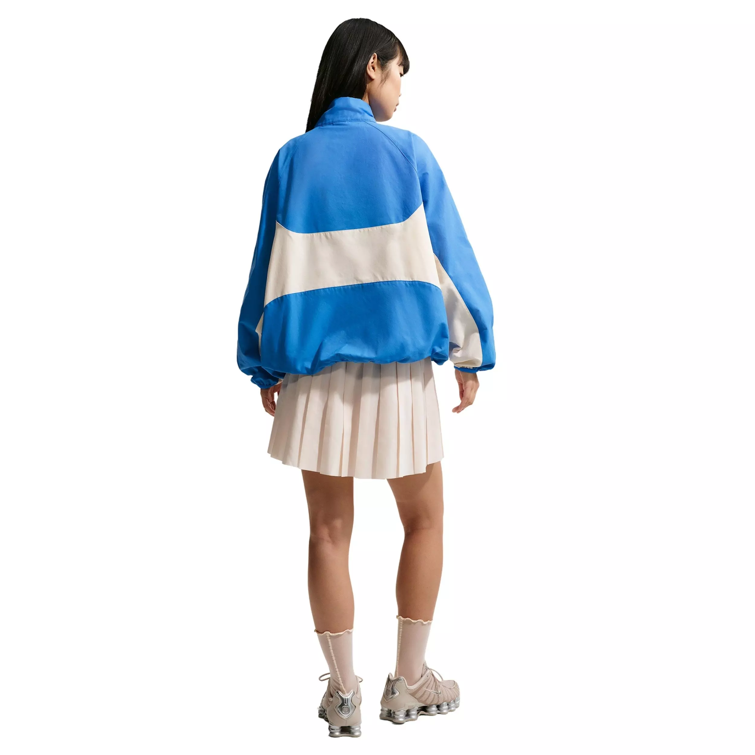 Nike Women's Sportswear Mid-Rise Pleated Skirt - CREAM
