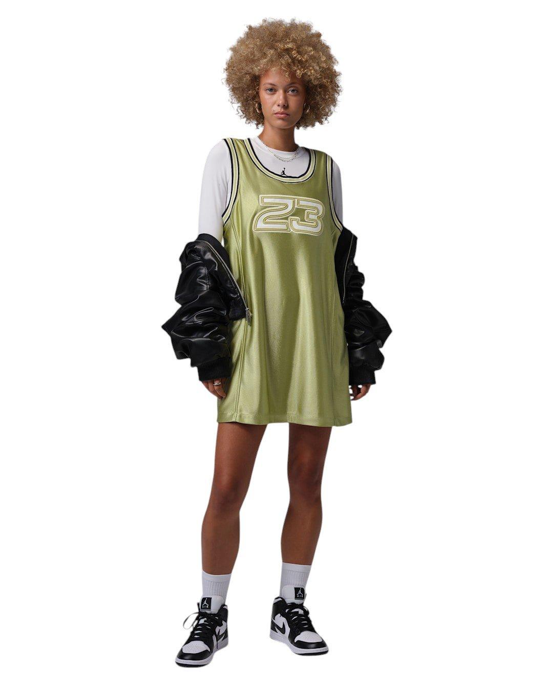 Jordan Women's Flight Jersey Dress - GREEN