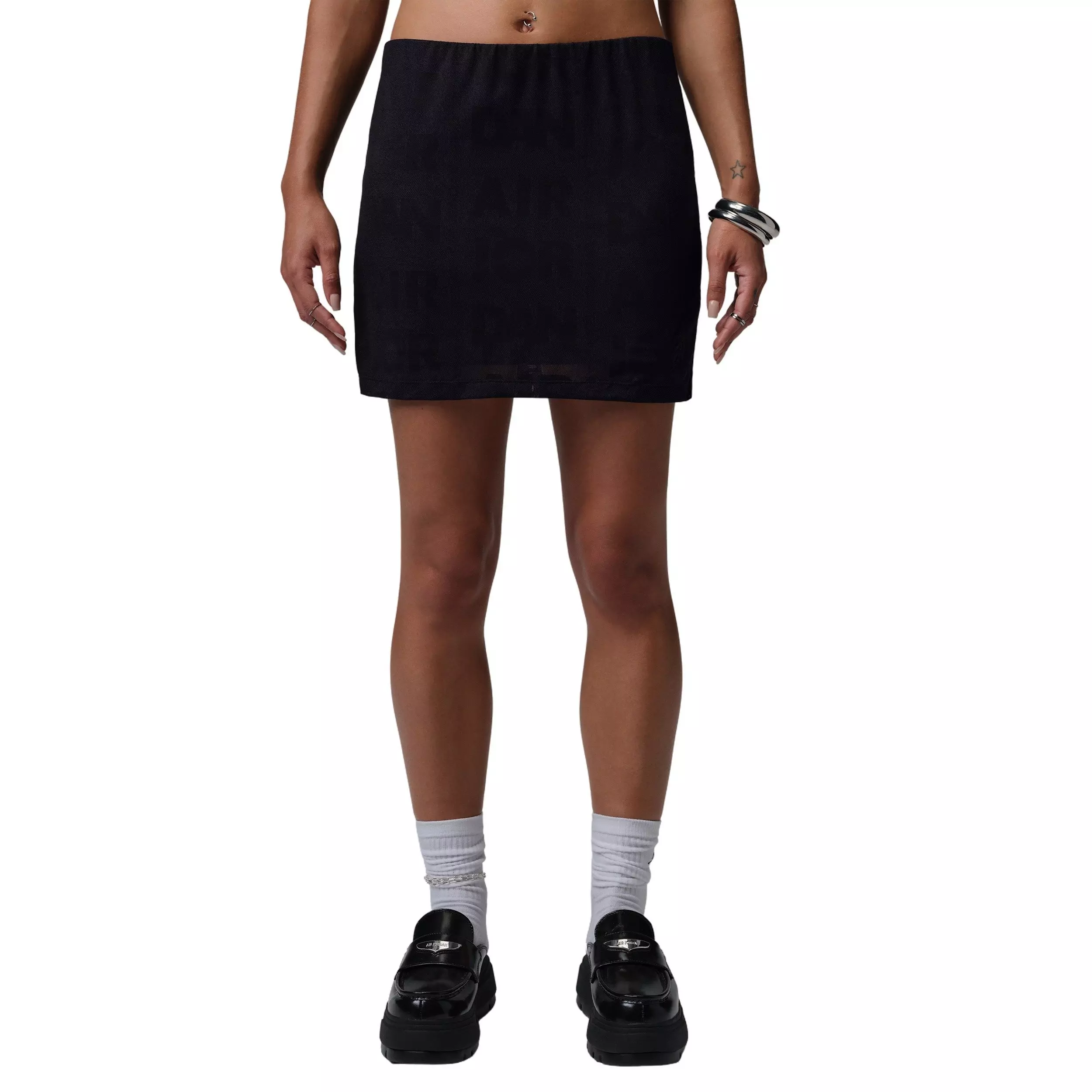 Jordan Women's Flight Open Knit Skort - BLACK