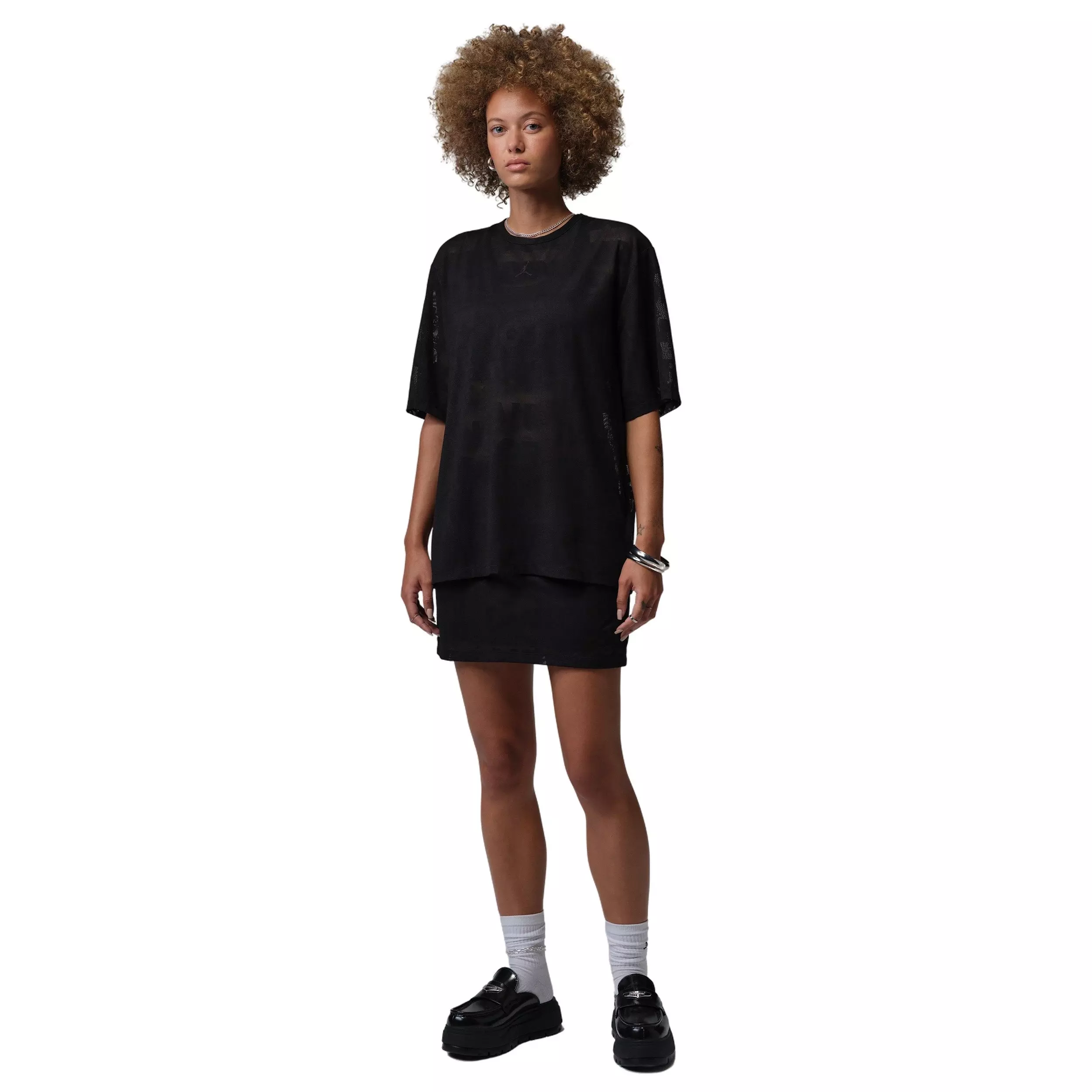 Jordan Women's Flight Open Knit Skort - BLACK