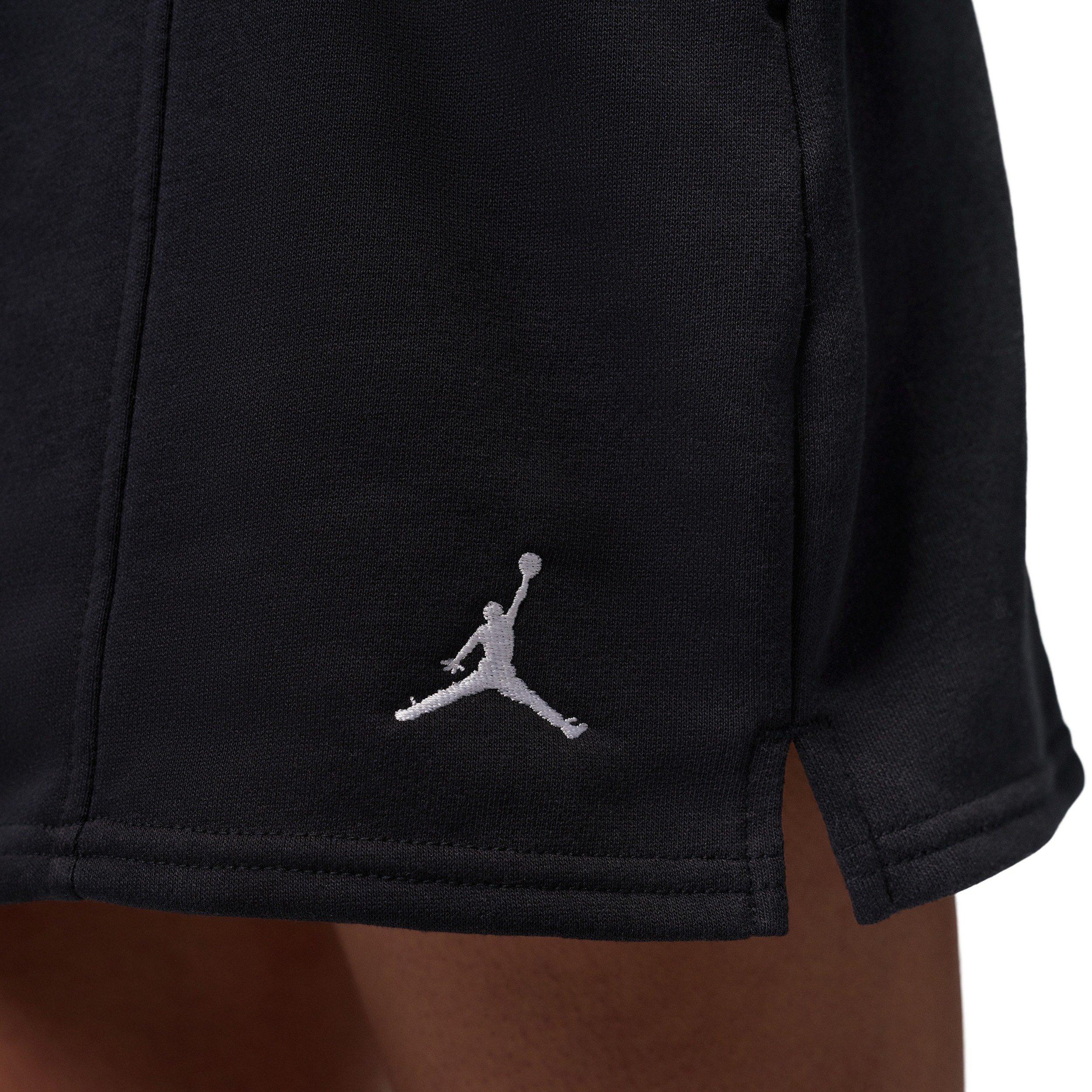 Jordan Women's Brooklyn Fleece Skirt - BLACK/WHITE Thumbnail View 4