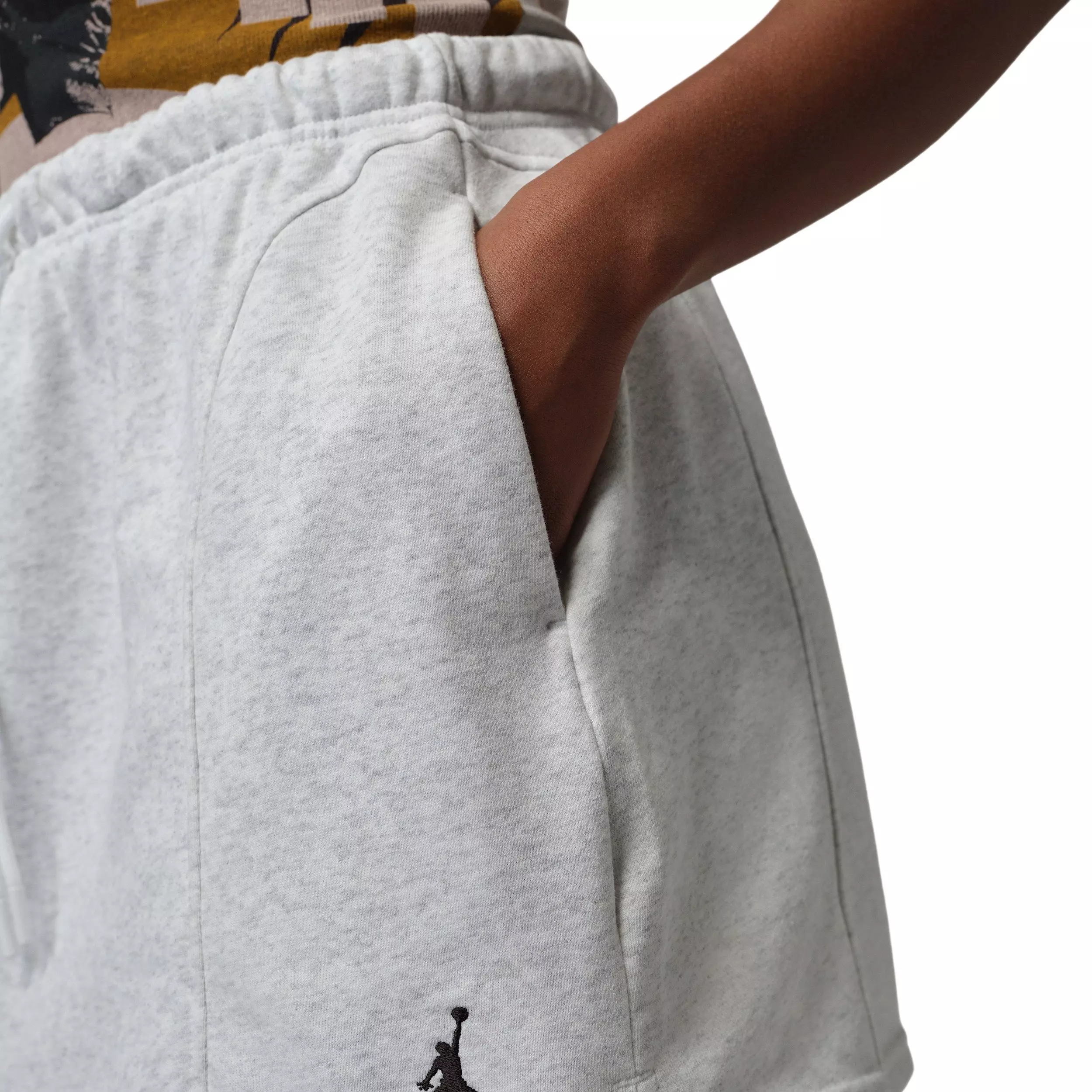 Jordan Women's Brooklyn Fleece Skirt - GREY/BLACK