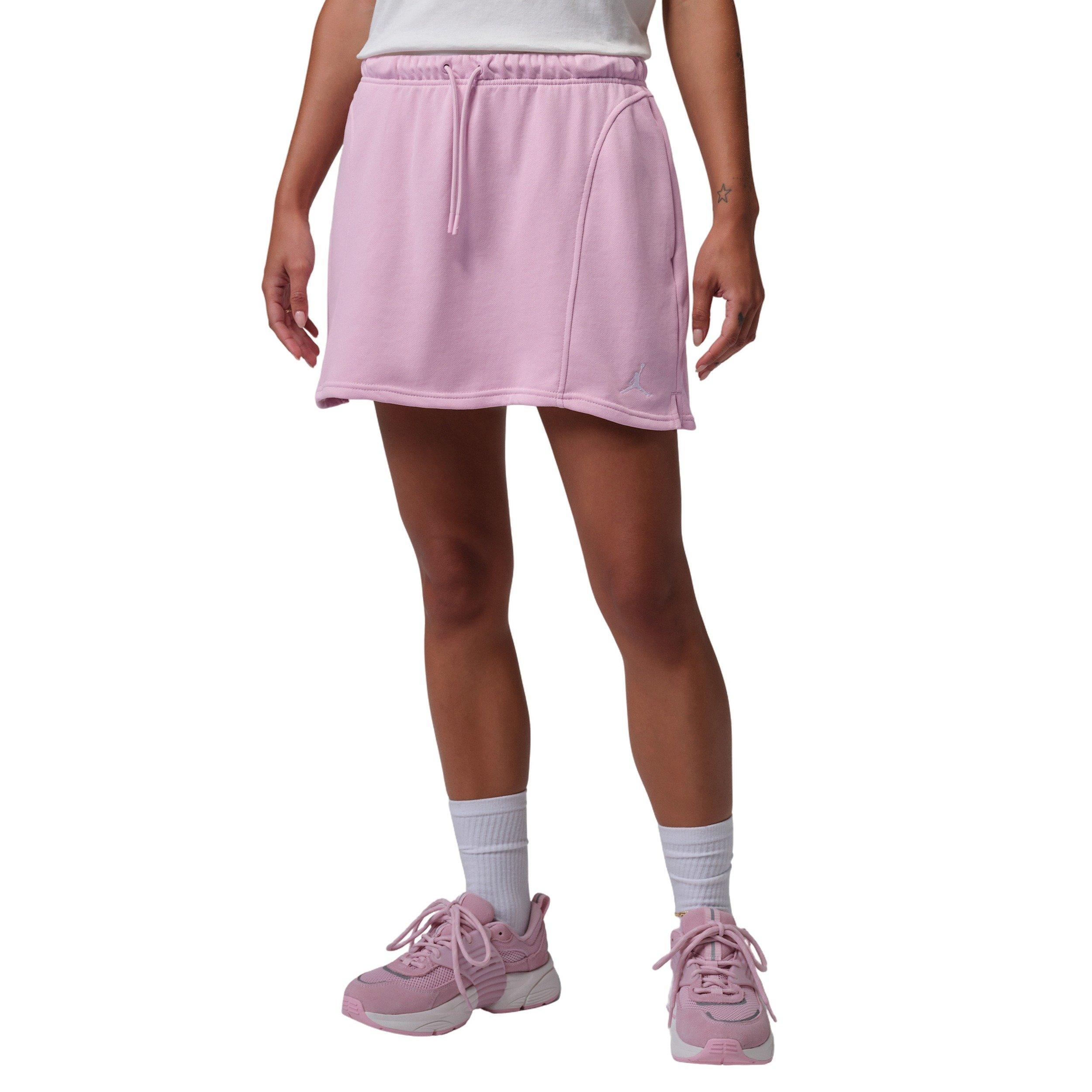 Jordan Women's Brooklyn Fleece Skirt - LIGHT PINK Thumbnail View 5