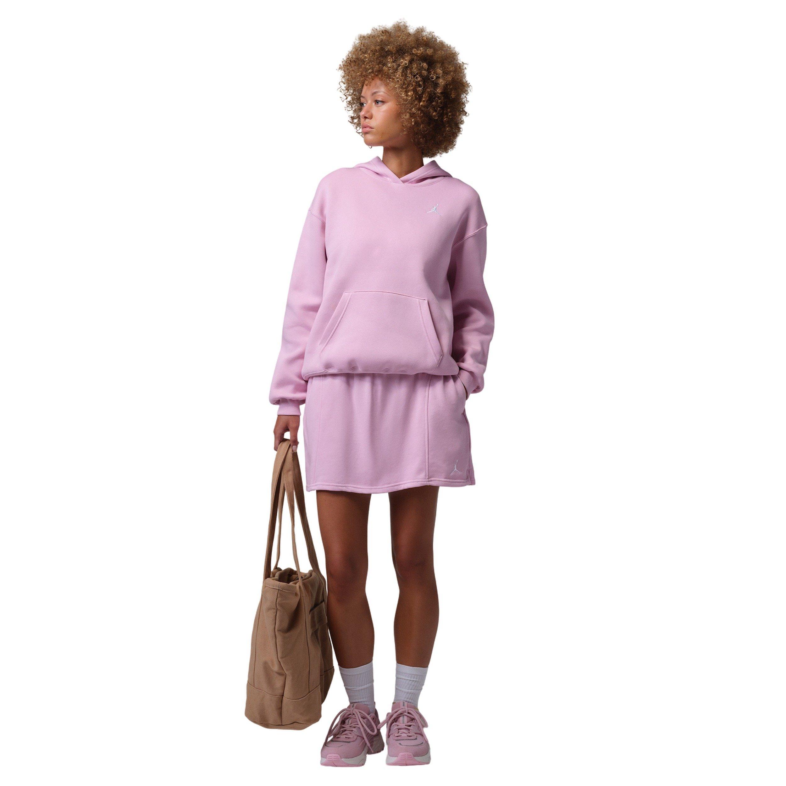 Jordan Women's Brooklyn Fleece Skirt - LIGHT PINK Thumbnail View 6