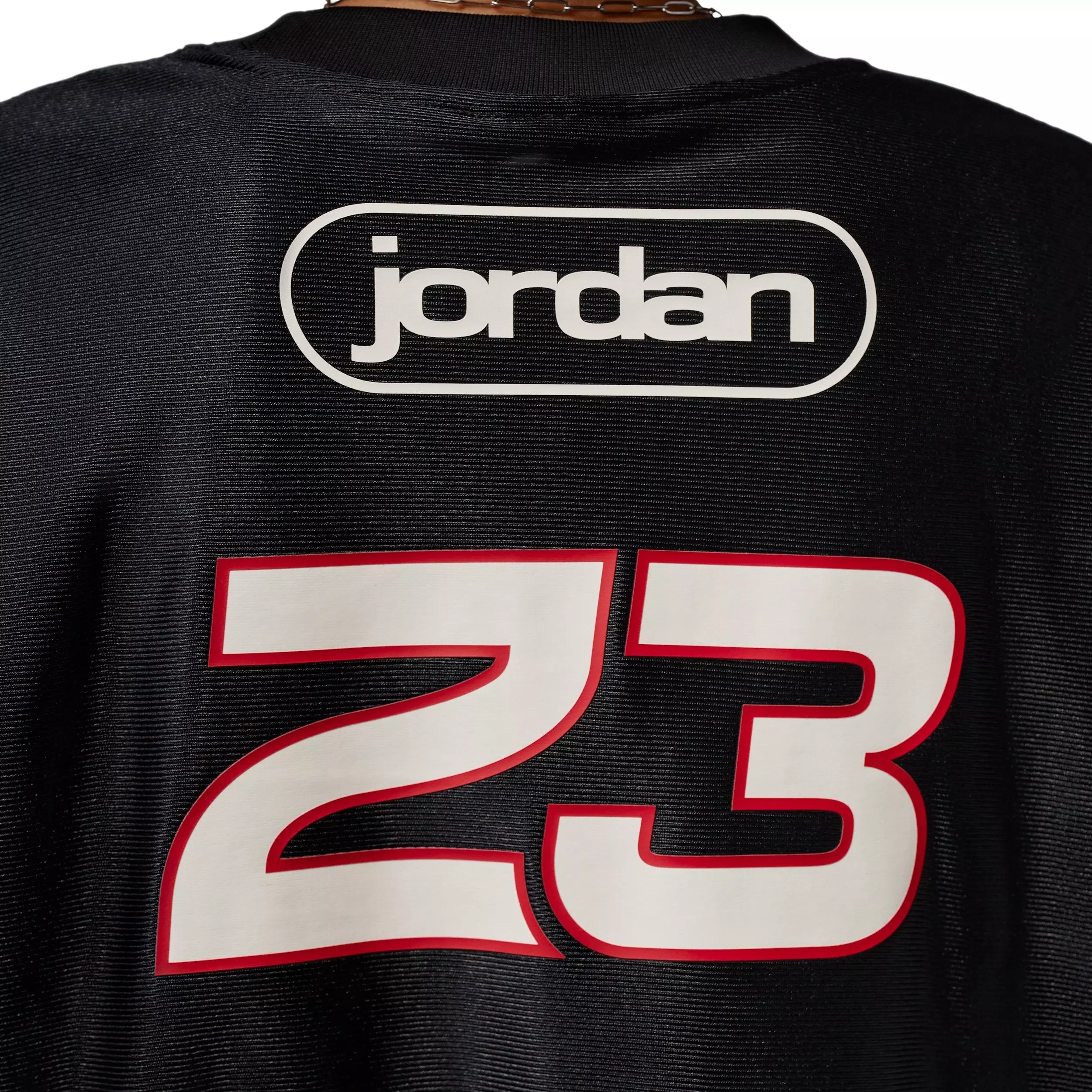 Jordan Women's Brooklyn Jersey Dress - BLACK/RED/WHITE