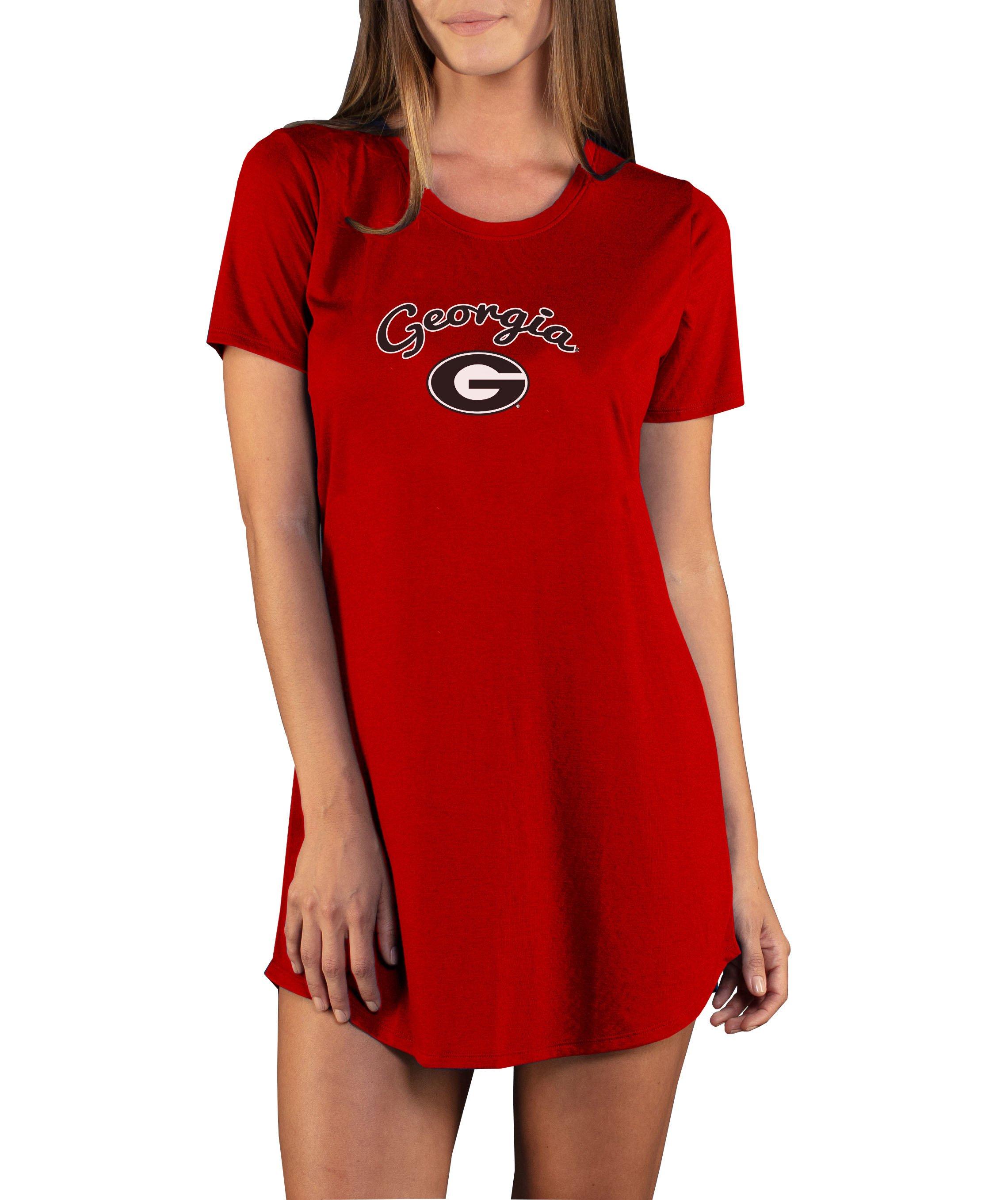 georgia bulldogs jersey dress Women's Gameday Couture White Georgia Bulldogs Full Sequin Jersey Dress