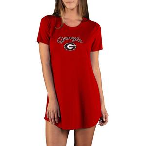 College Concepts Women's Georgia Bulldogs Marathon Nightshirt