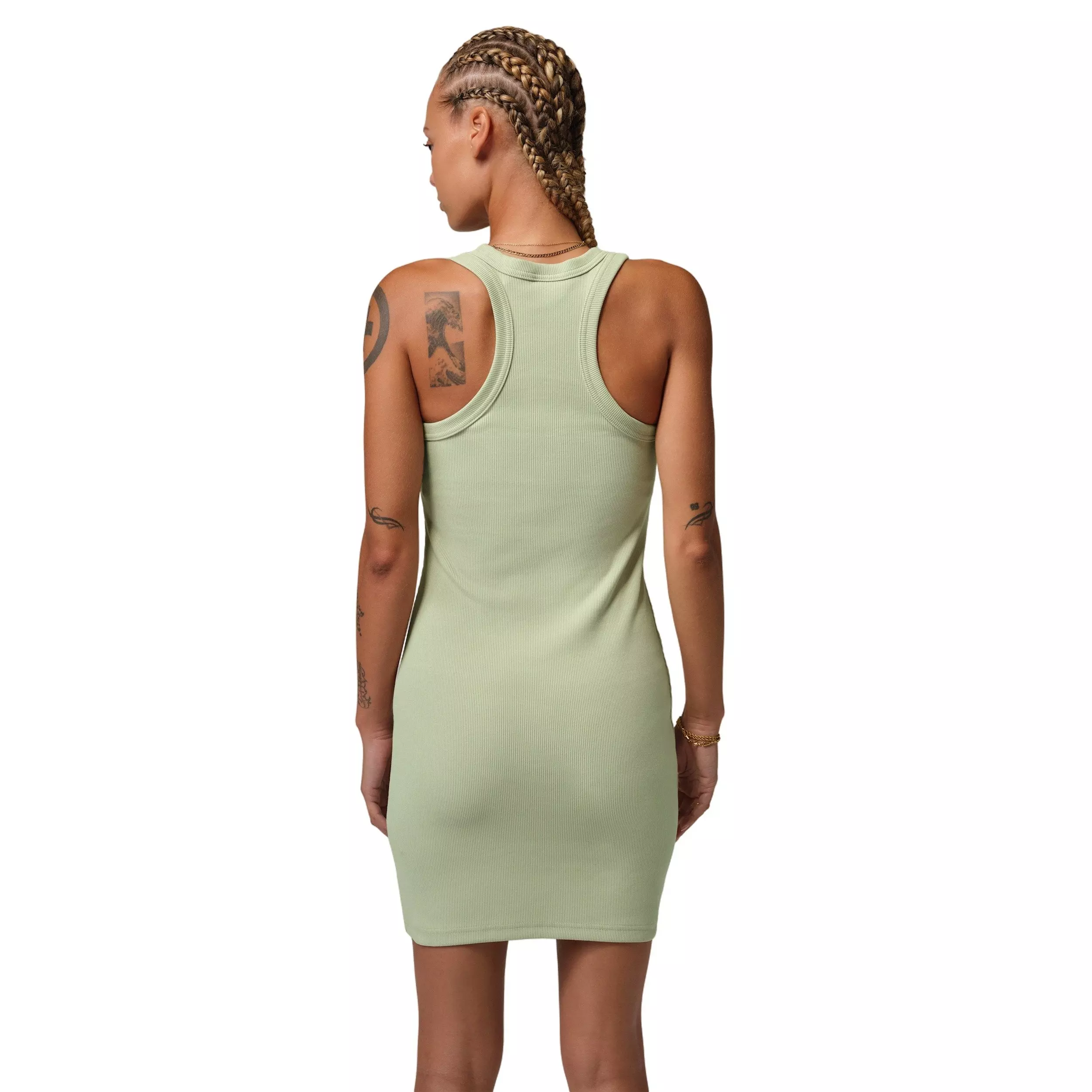 Jordan Women's Brooklyn Tank Dress - OLIVE/WHITE