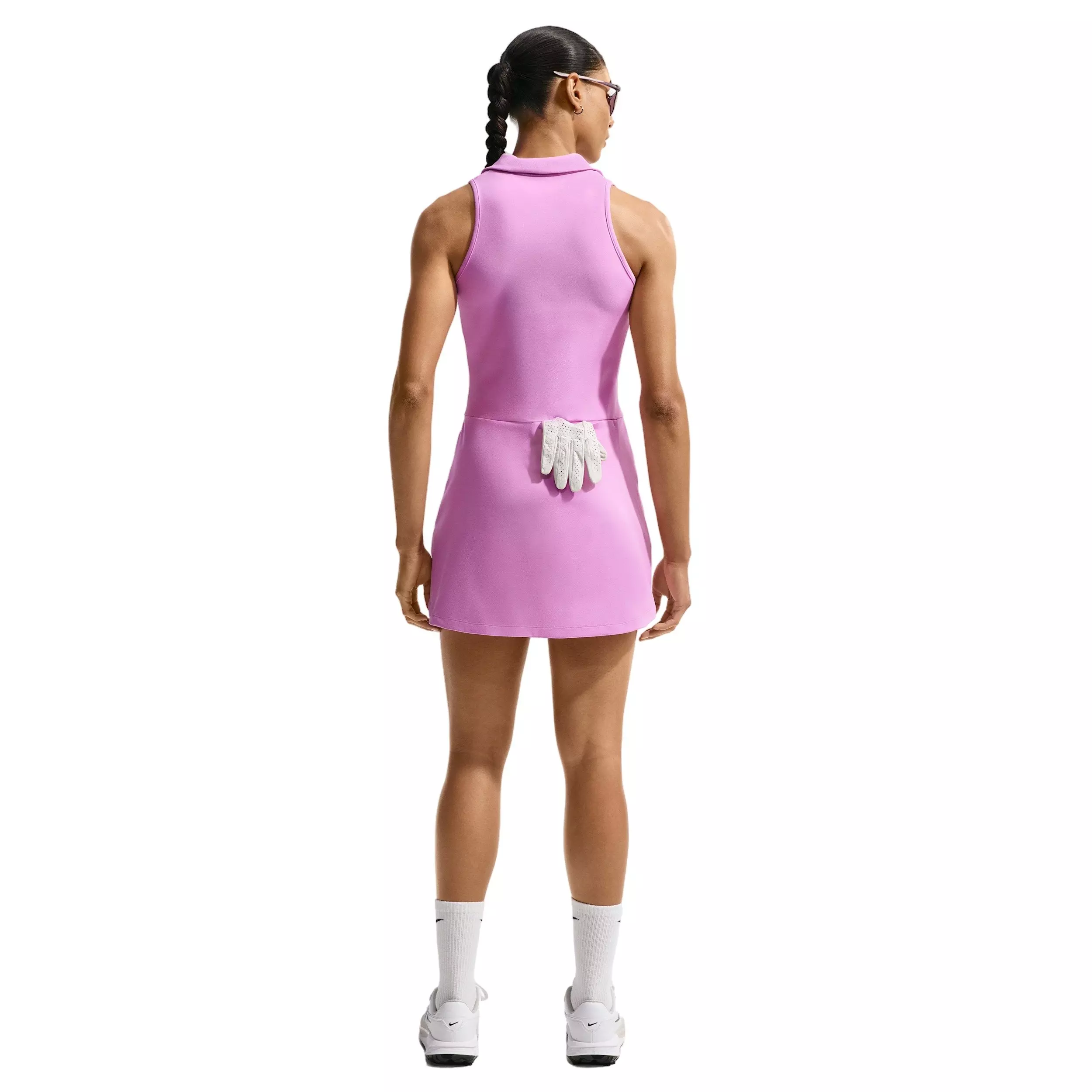 Nike Women's Golf Club Unlined Dri-FIT Golf Dress - MAGENTA