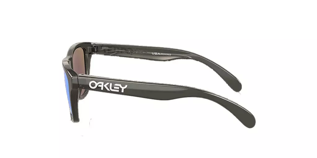Oakley Youth Frogskins XXS Prizm Sapphrie Sunglasses - Grey Smoke - GREY/BLUE