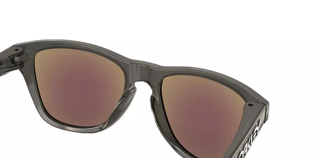 Oakley Youth Frogskins XXS Prizm Sapphrie Sunglasses - Grey Smoke - GREY/BLUE