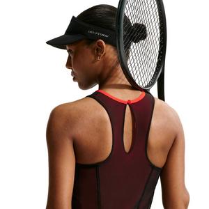 Nike Women's Court Slam Dress - BLACK/CRIMSON