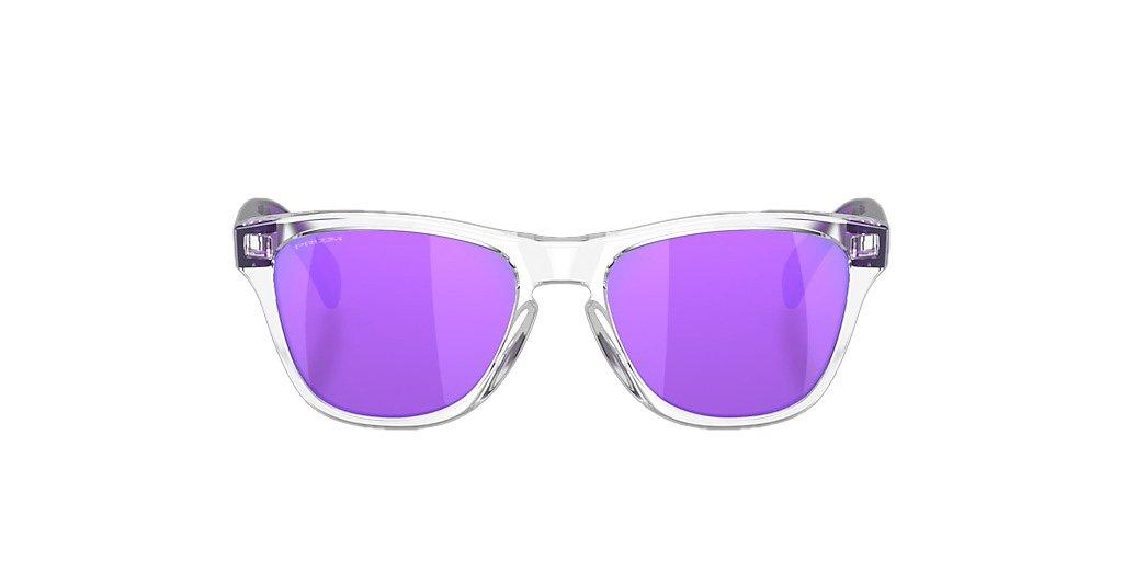 Oakley Frogskins XXS Youth Fit Prizm Violet Sunglasses – Clear