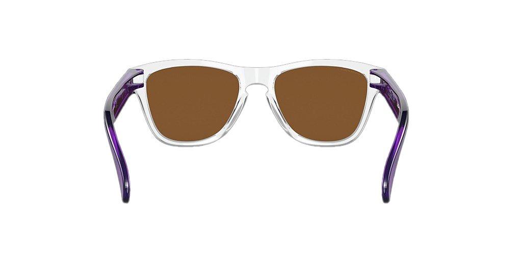 Oakley Frogskins XXS Youth Fit Prizm Violet Sunglasses – Clear