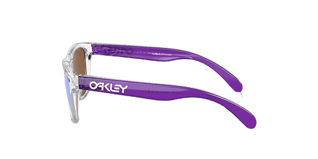 Oakley Frogskins XXS Youth Fit Prizm Violet Sunglasses – Clear