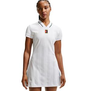 Nike Women's Court Slam Dri-FIT Tennis Dress - White - WHITE