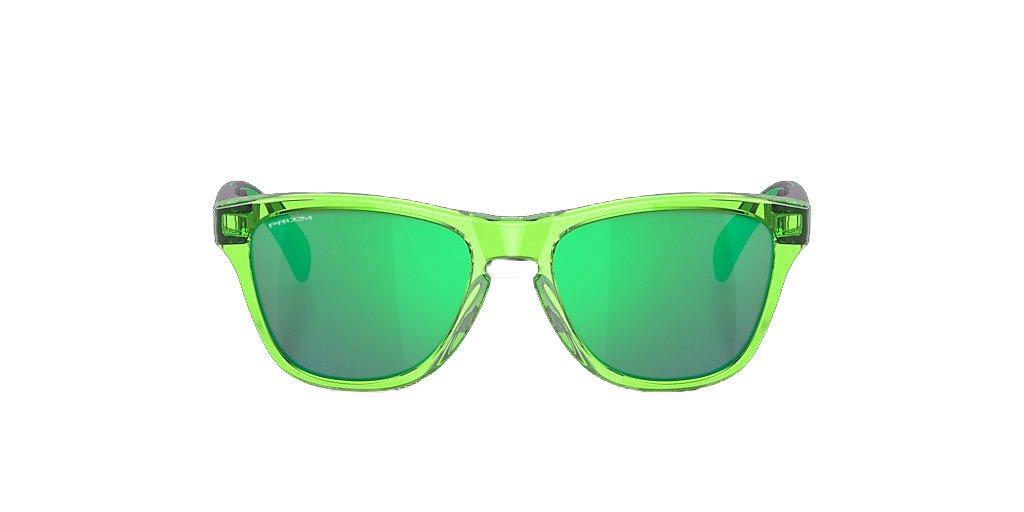Oakley Frogskins XXS Sunglasses (Youth Fit) - Prizm Jade Lenses and Acid Green Frame
