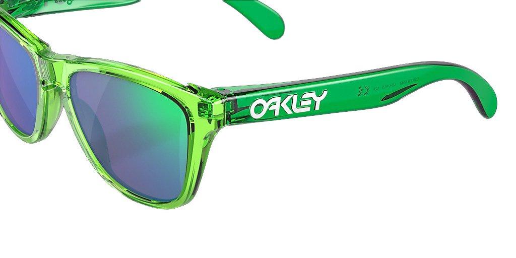 Oakley Frogskins XXS Sunglasses (Youth Fit) - Prizm Jade Lenses and Acid Green Frame