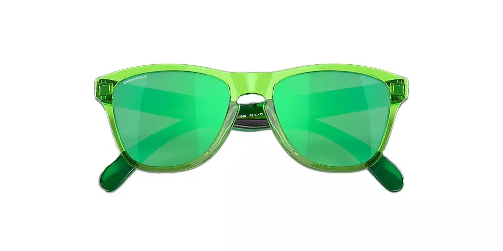 Oakley Youth Frogskins XXS Prizm Jade Sunglasses - Acid Green - GREEN