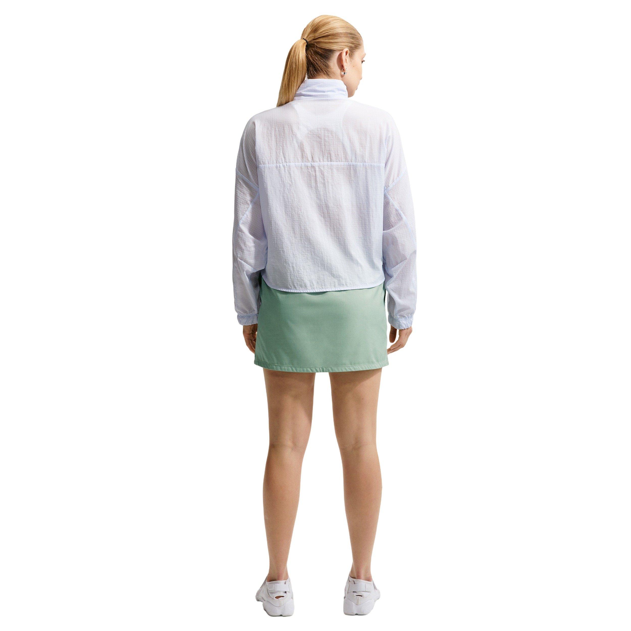 Nike Women's Sportswear Loose Woven Skirt - GREEN/GREY Thumbnail View 2