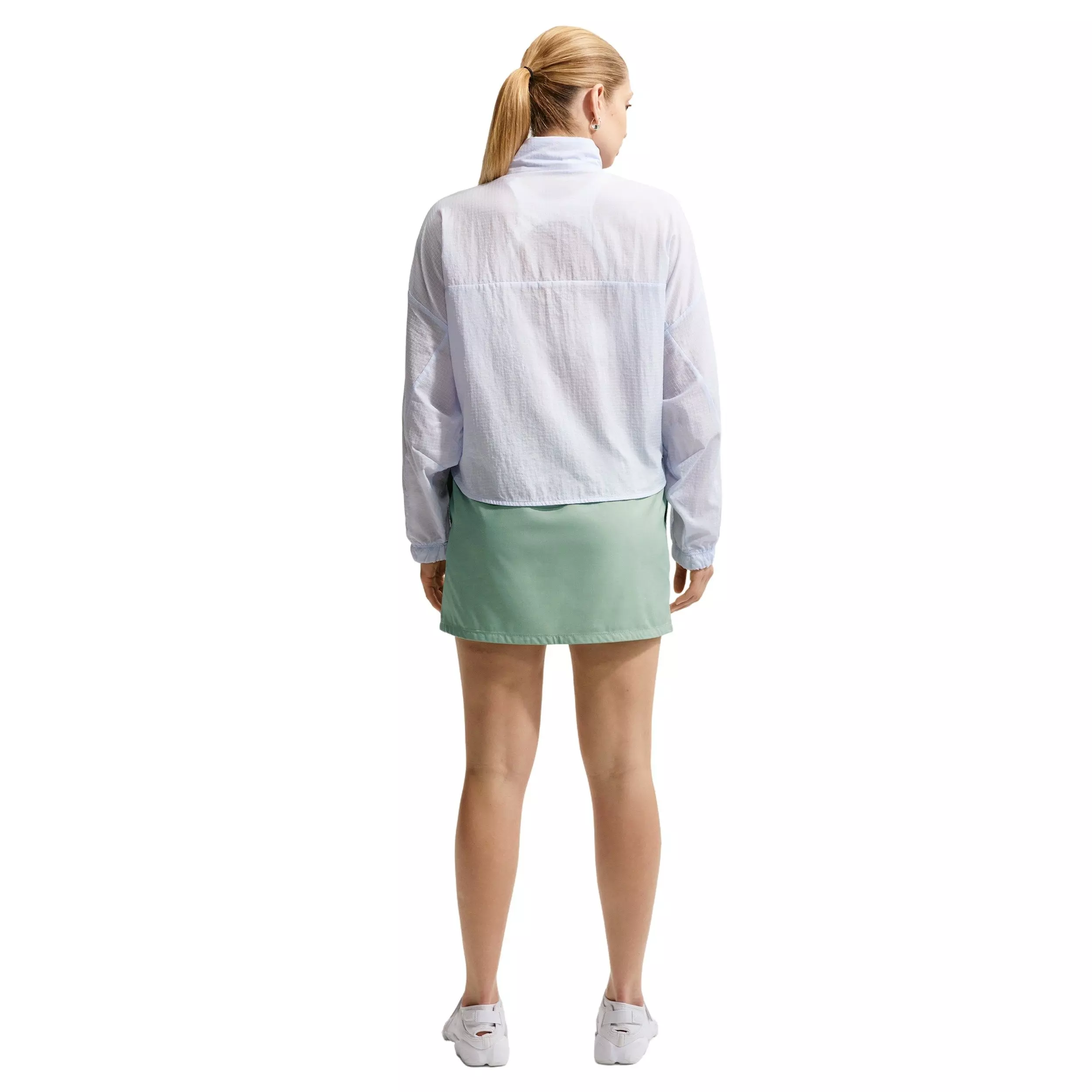 Nike Women's Sportswear Loose Woven Skirt - GREEN/GREY