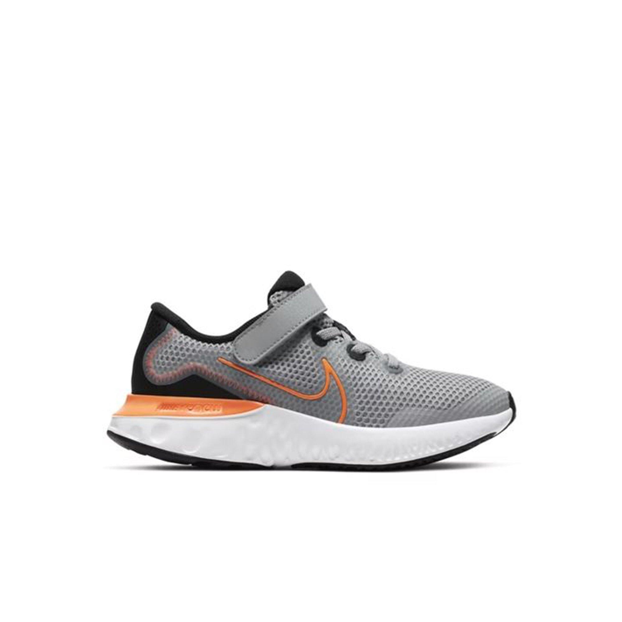nike renew grey and orange
