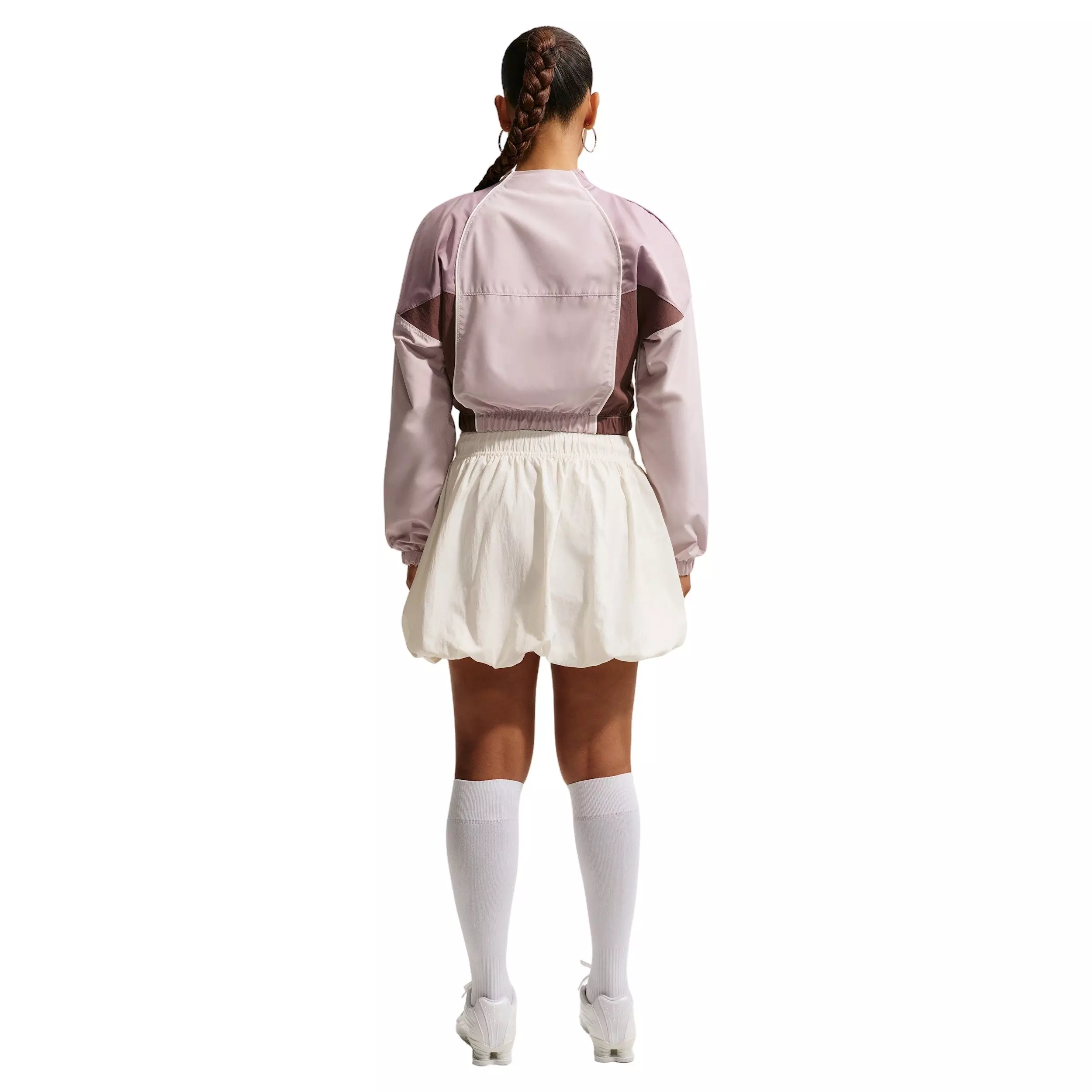 Nike Women's Sportswear Loose Bubble Skirt - Off-White/Black - OFF-WHITE/BLACK