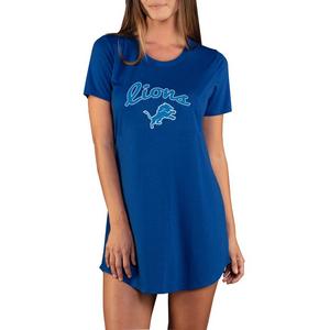 College Concepts Women's Detroit Lions Marathon Nightshirt