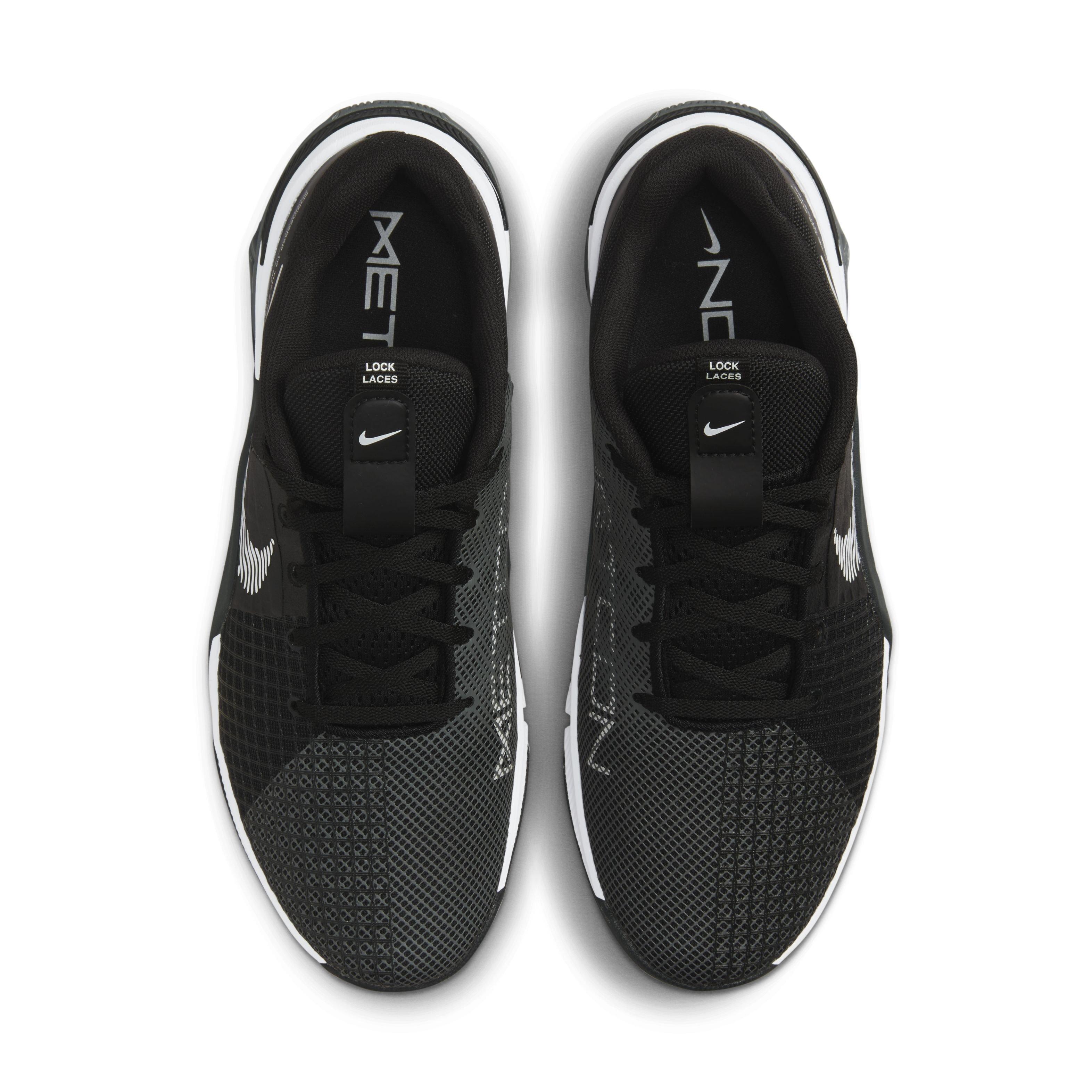 Nike Metcon 8 Grade School Boys' "Black/White/Dark Smoke Grey/Smoke Grey" Training Shoe