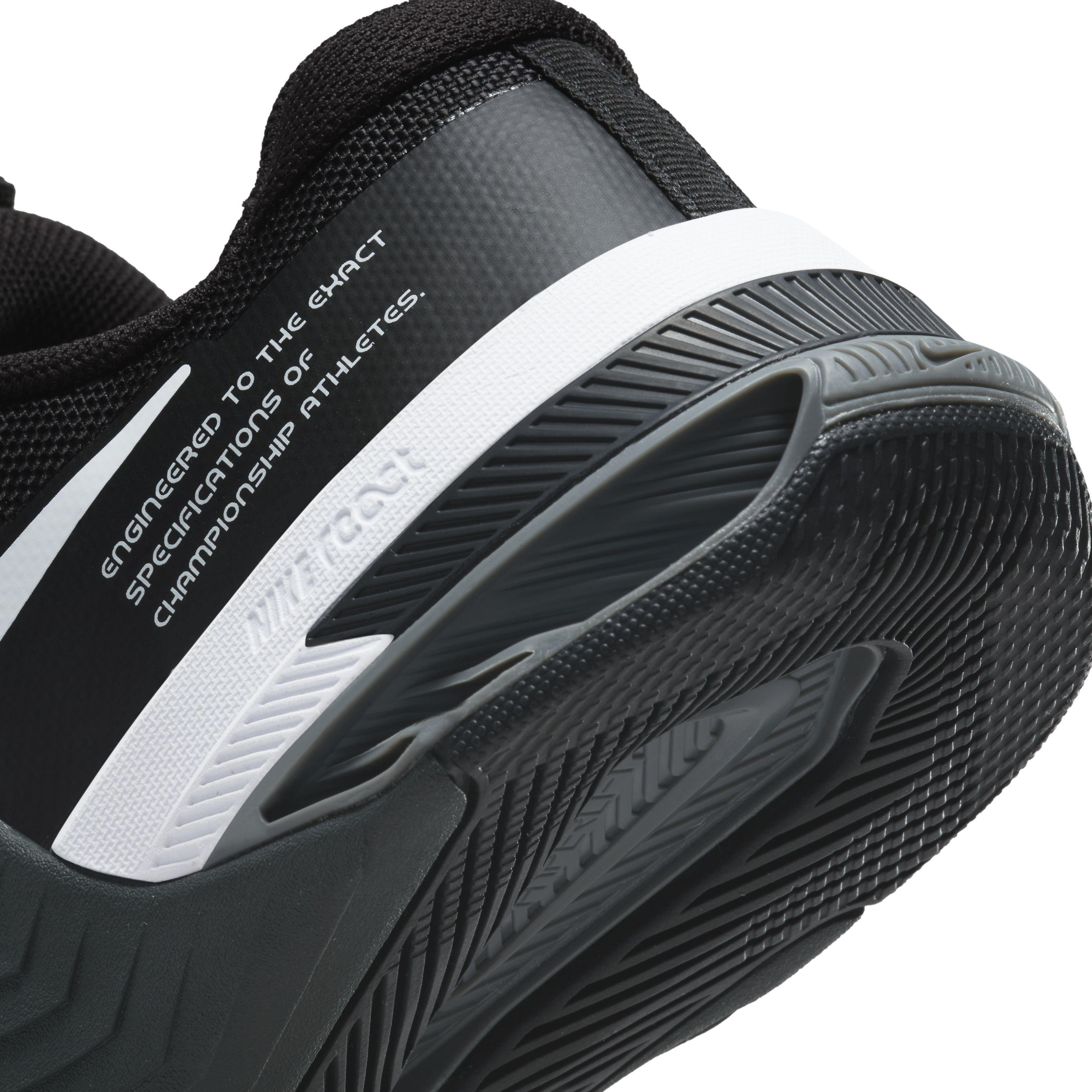 Nike Metcon 8 Grade School Boys' "Black/White/Dark Smoke Grey/Smoke Grey" Training Shoe