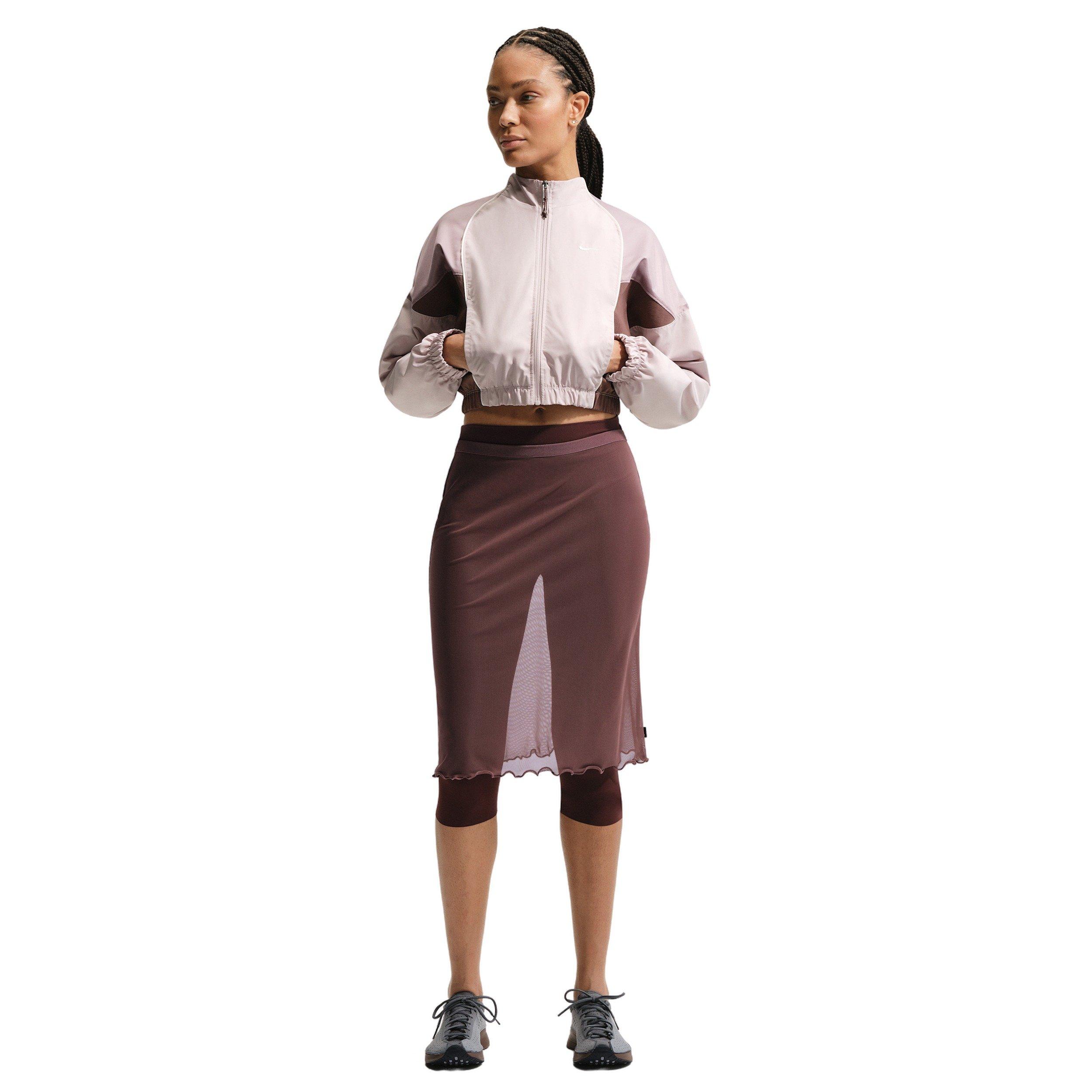 Nike Women's Sportswear Slim Sheer Skirt - PURPLE Thumbnail View 1