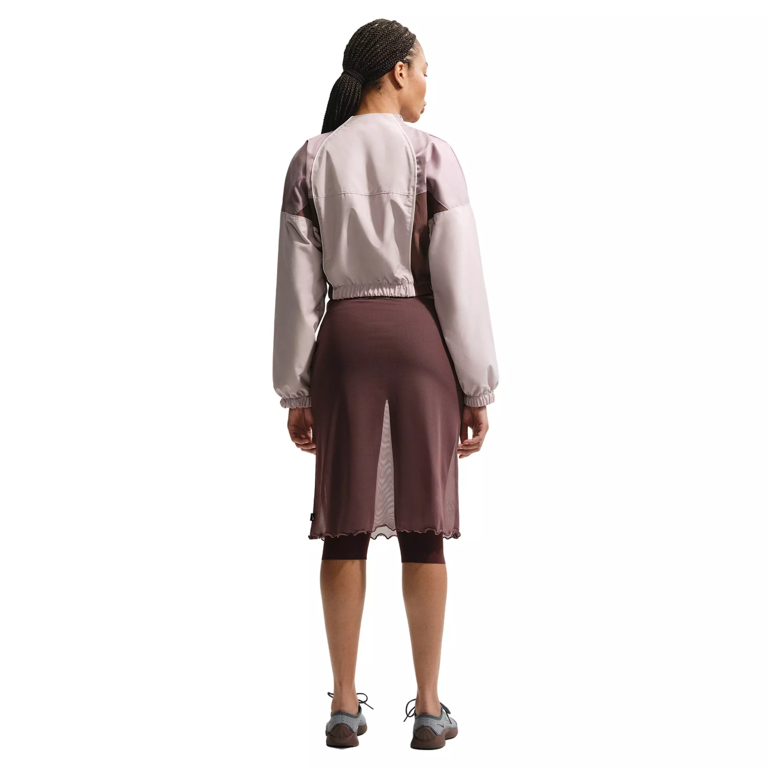 Nike Women's Sportswear Slim Sheer Skirt - PURPLE