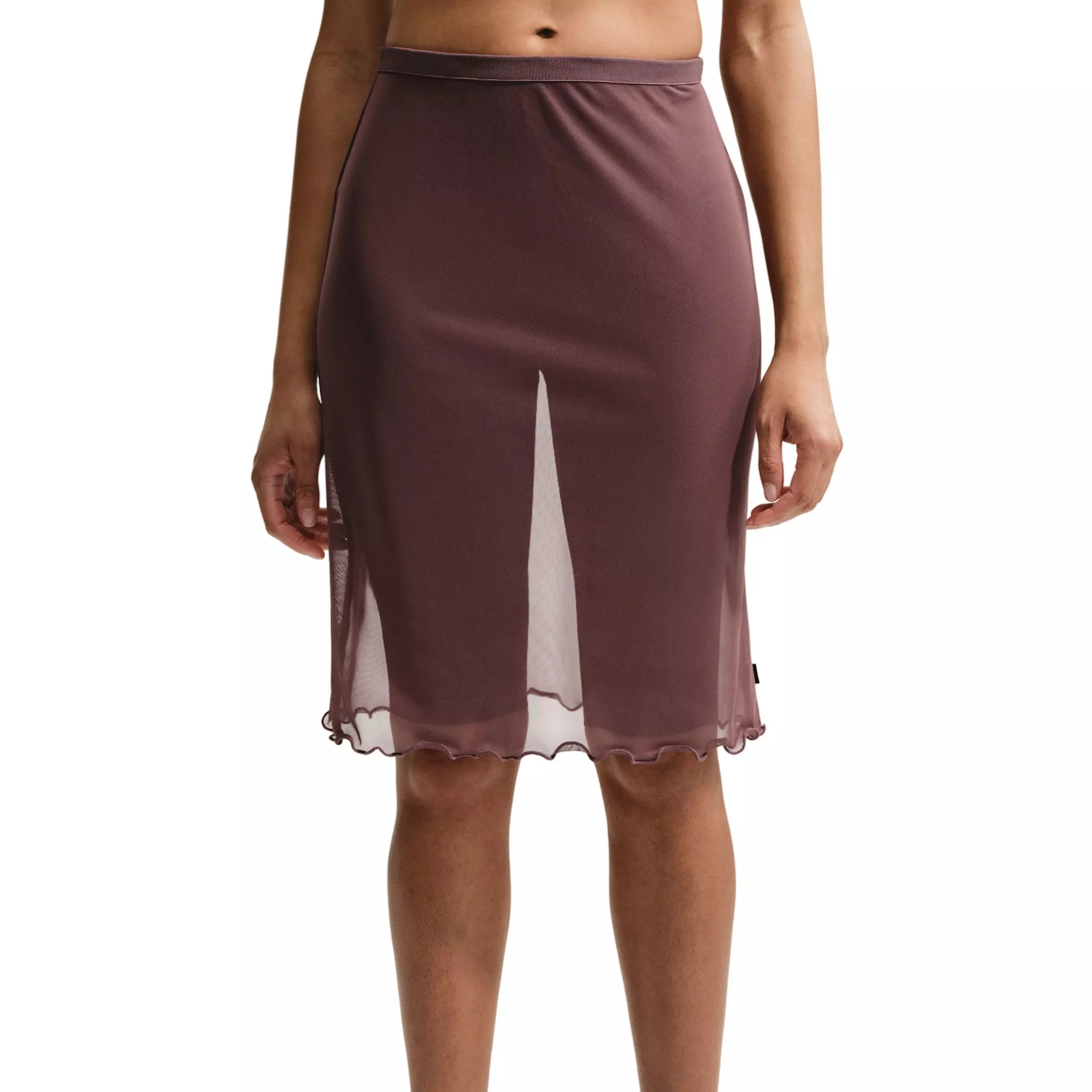Nike Women's Sportswear Slim Sheer Skirt - PURPLE