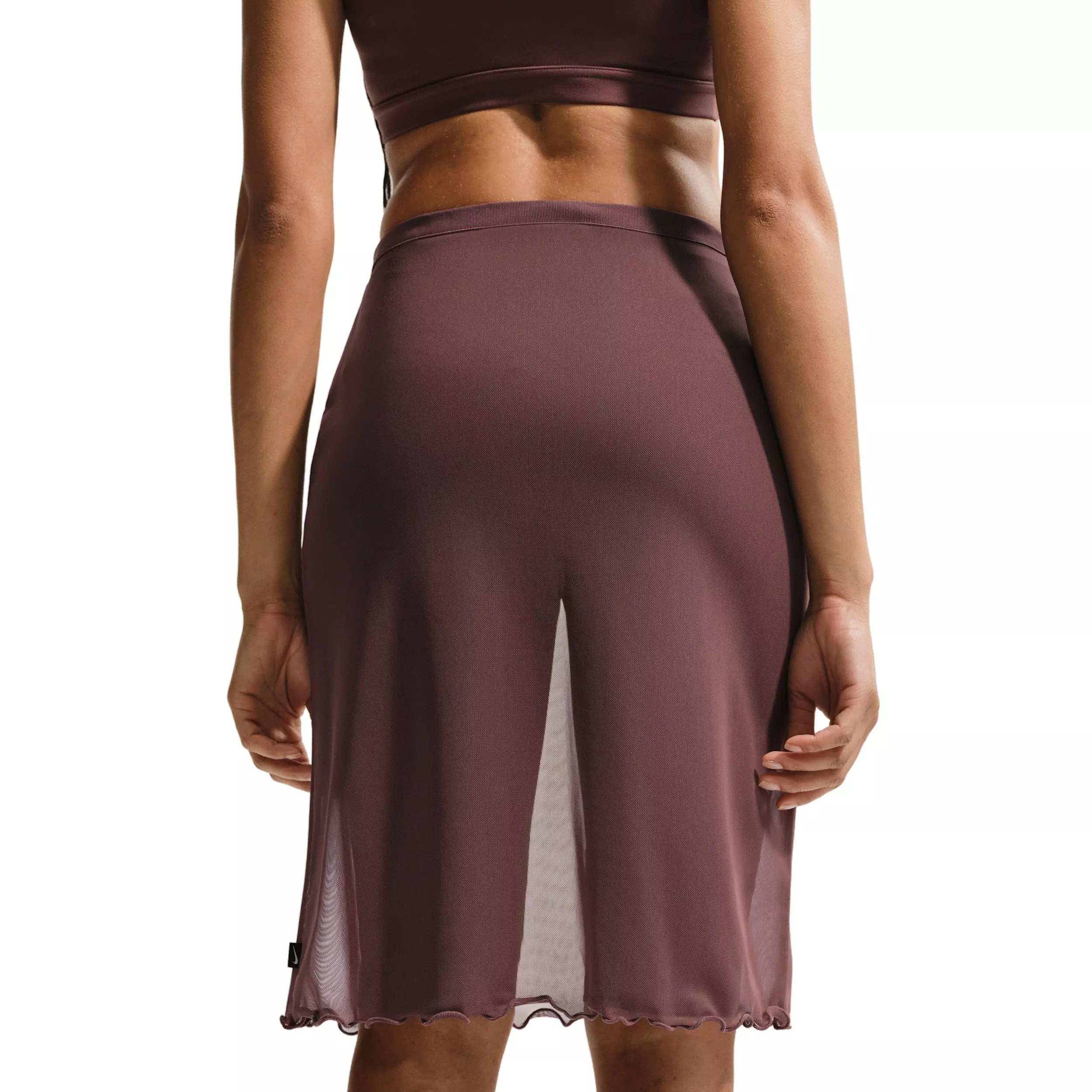 Nike Women's Sportswear Slim Sheer Skirt - PURPLE