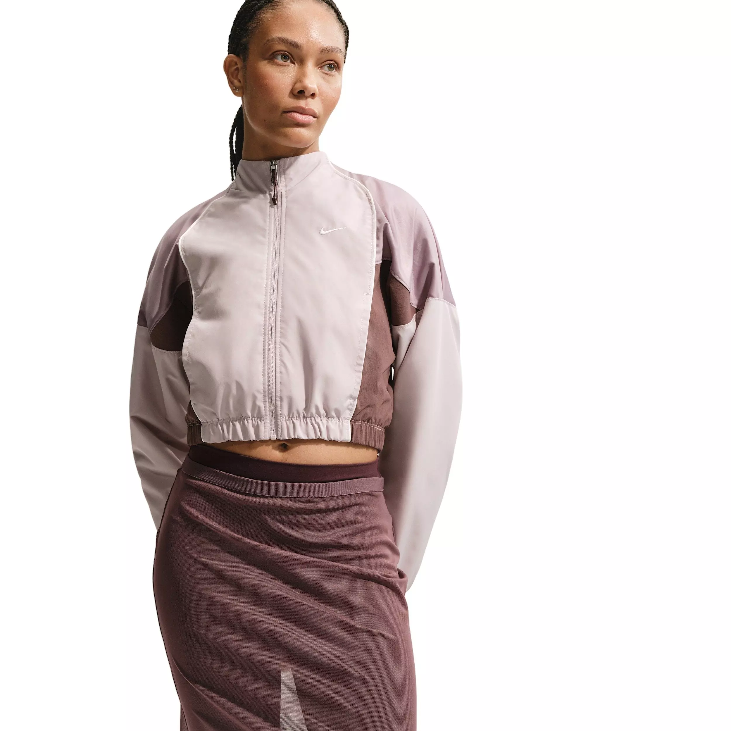 Nike Women's Sportswear Slim Sheer Skirt - PURPLE