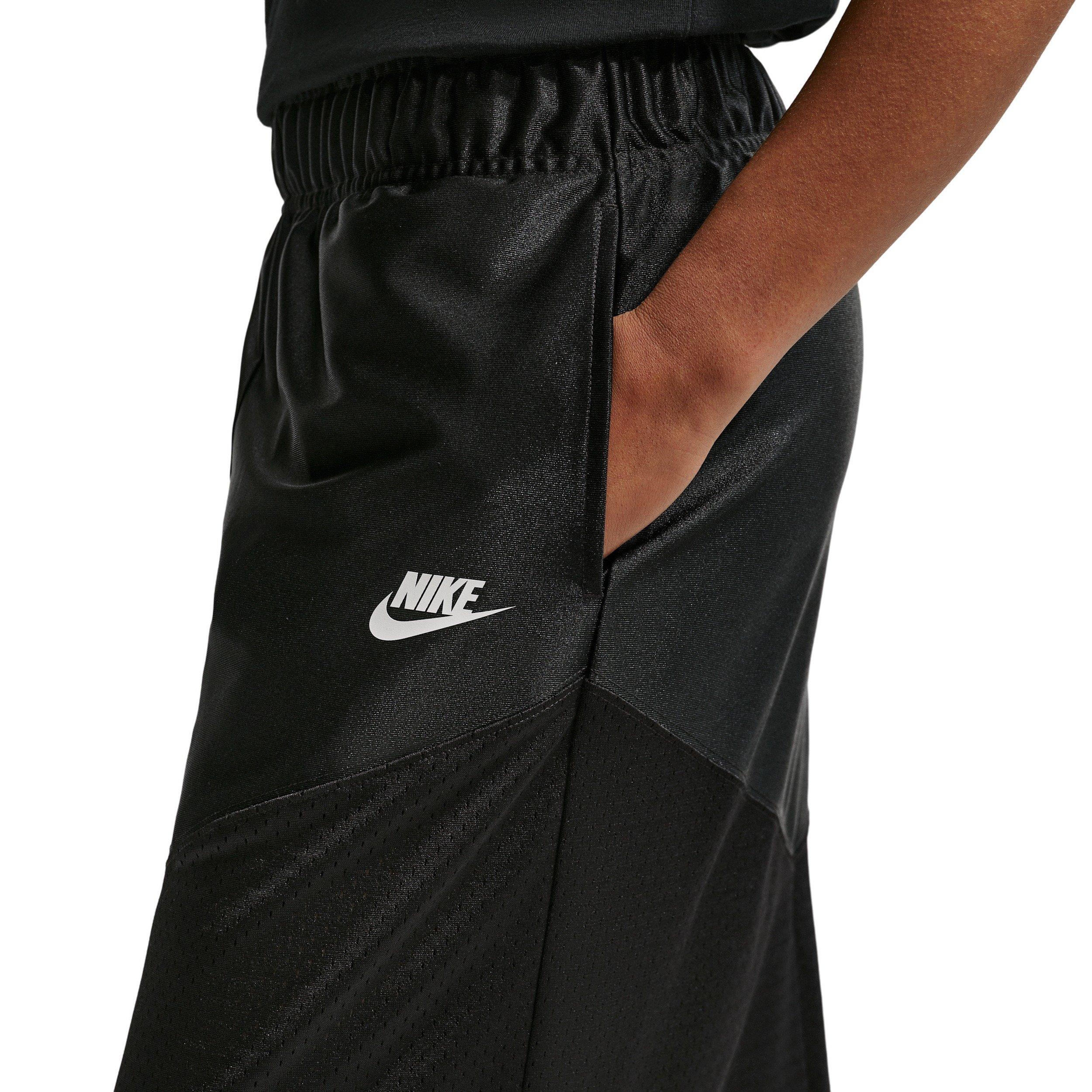 Nike Women's Sportswear Heritage Festival Mid-Rise Skirt - BLACK/OFF-WHITE