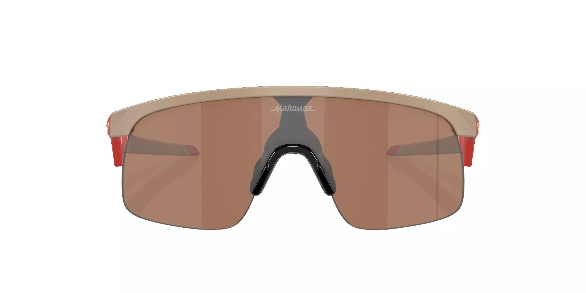 Oakley Youth Resistor x Patrick Mahomes II Tungsten Sunglasses -Terrain Tan - TAN