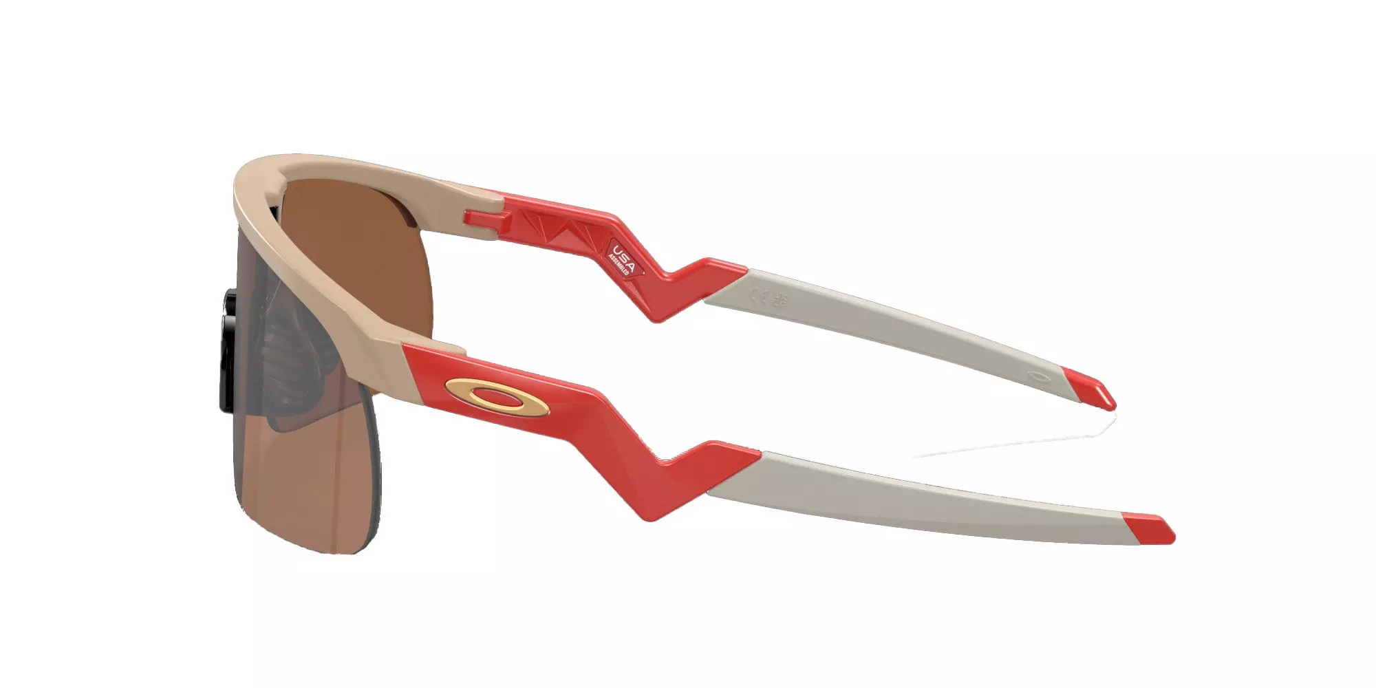 Oakley Youth Resistor x Patrick Mahomes II Tungsten Sunglasses - Terrain Tan - TAN