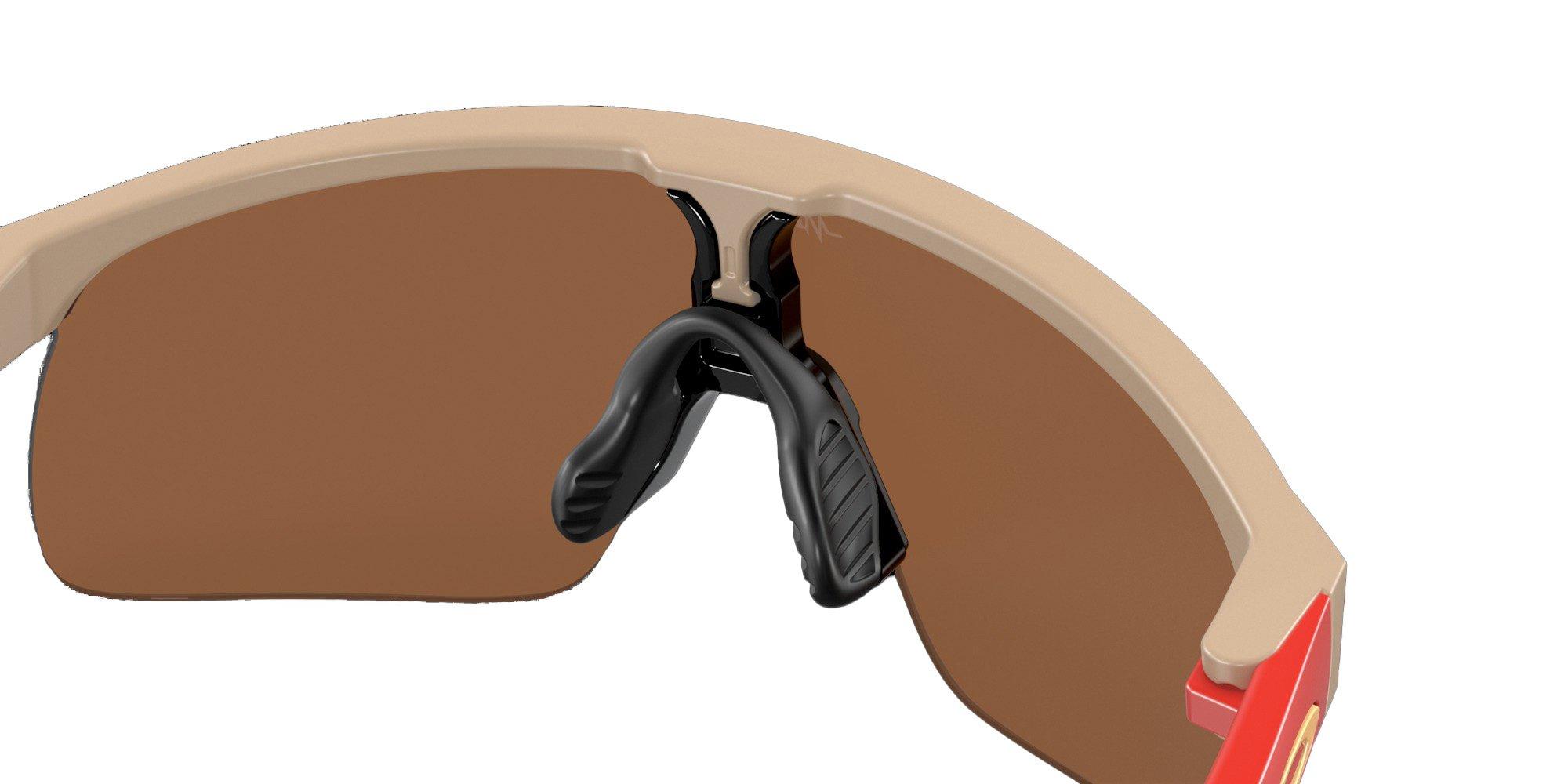 Oakley Youth Resistor x Patrick Mahomes II Tungsten Sunglasses - Terrain Tan - TAN Thumbnail View 5