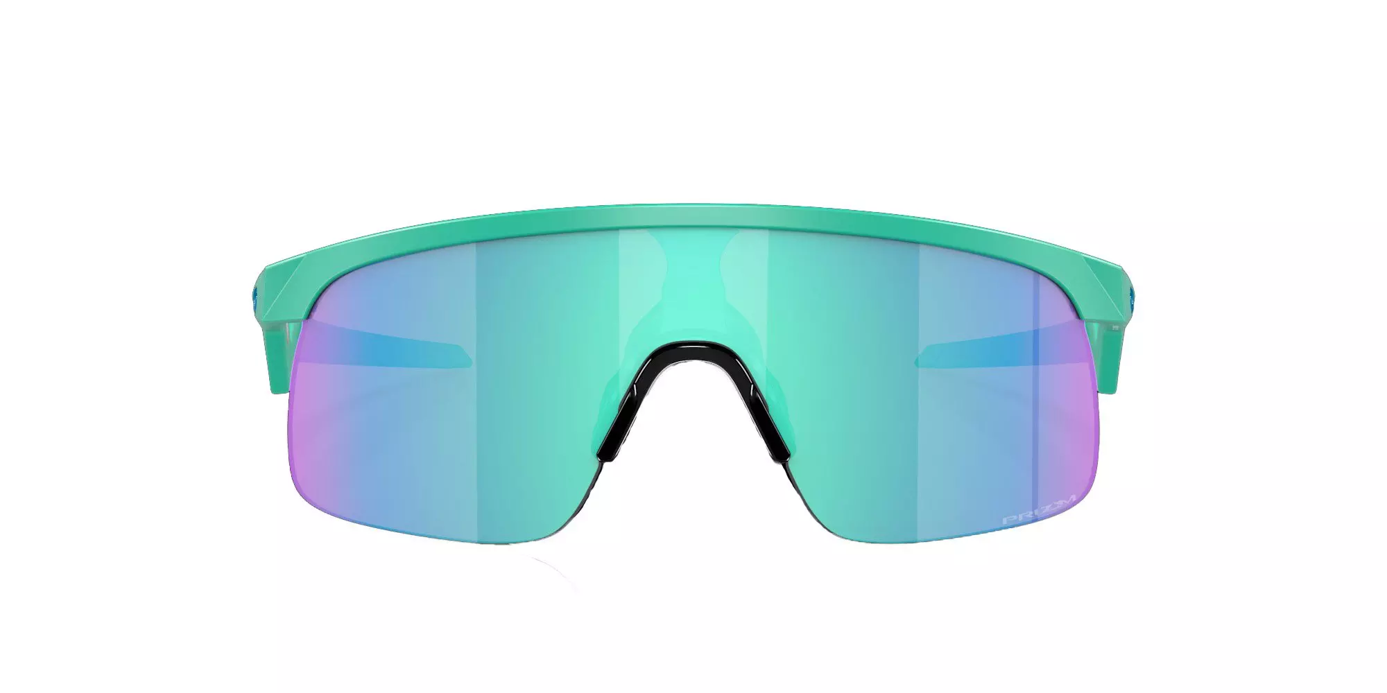 Oakley Resistor Sunglasses (Youth Fit) - Prizm Sapphire Lenses and Matte Celeste Frame - BLUE