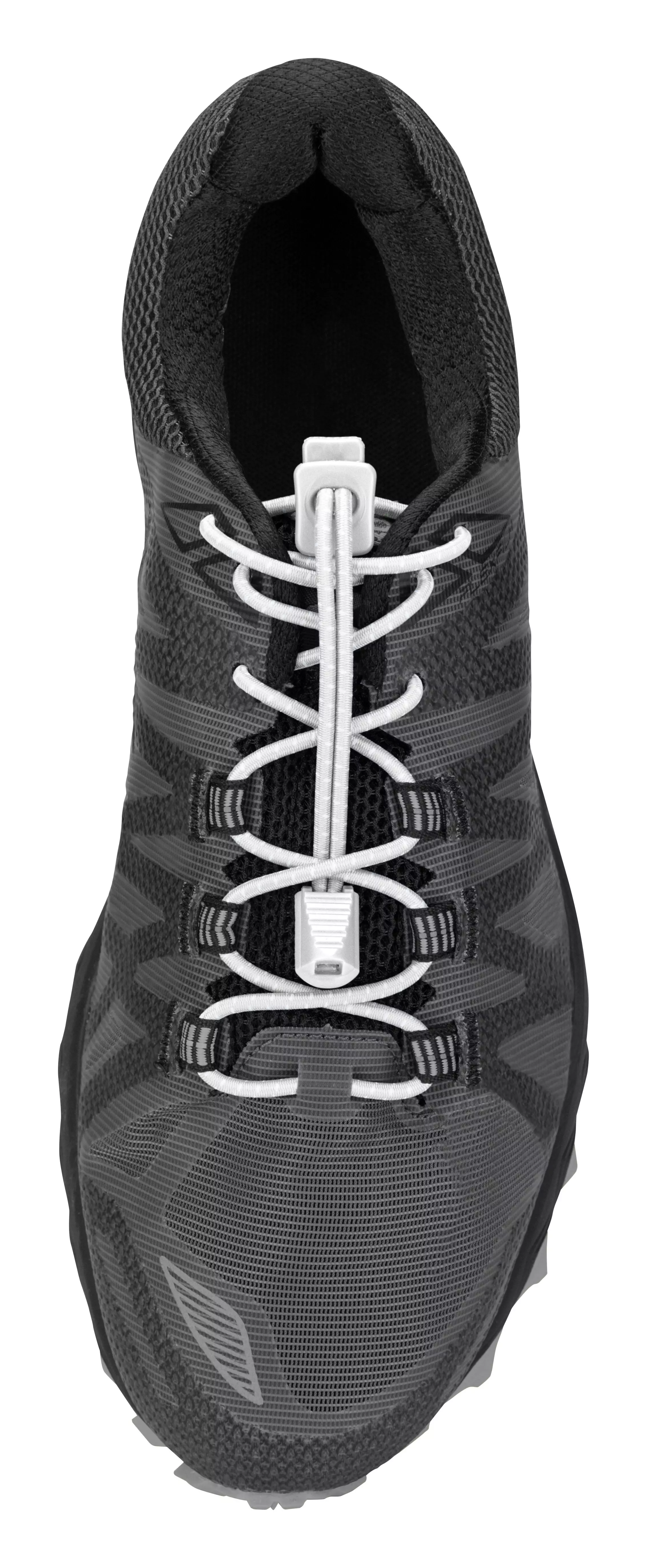 Nathan Elastic Non-Tie Lock Laces - WHITE
