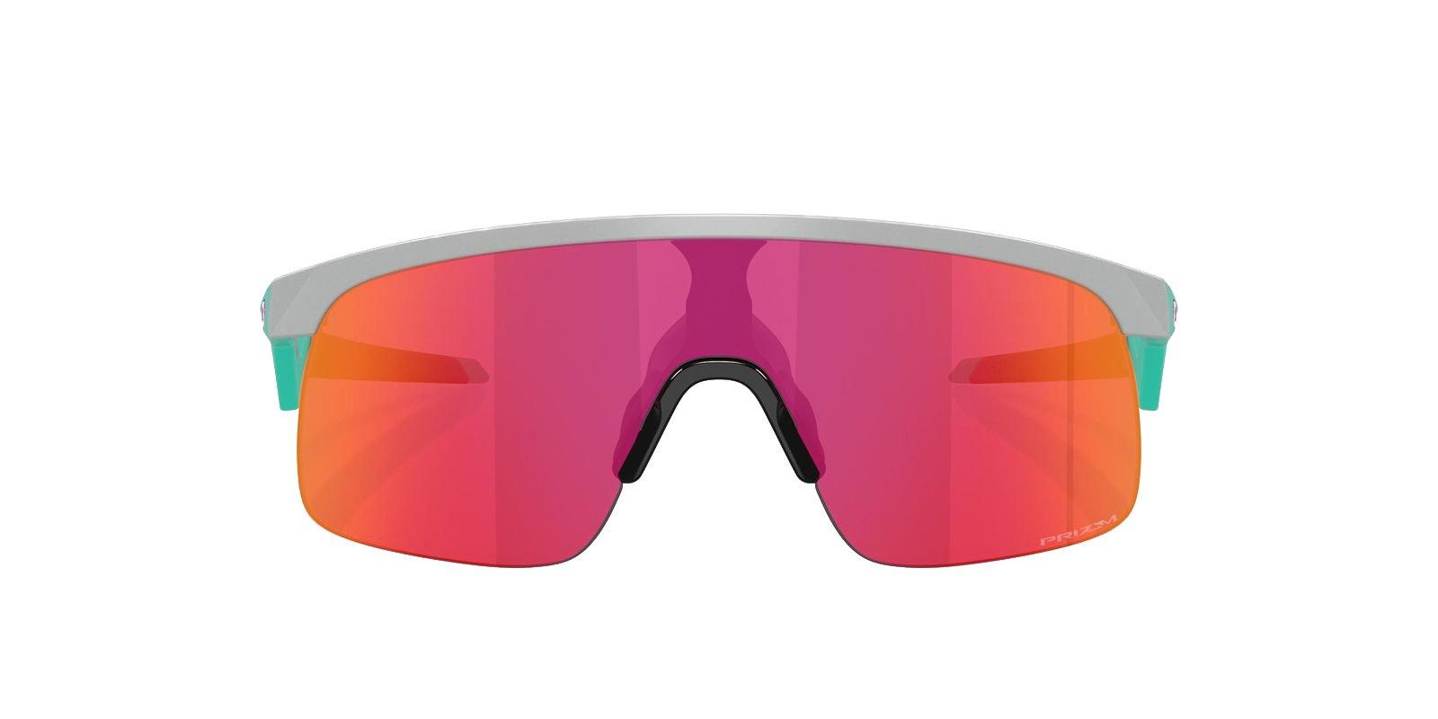 Oakley Resistor Sunglasses (Youth Fit) - Prizm Field Lenses and Matte Fog Frame - GREY Thumbnail View 2