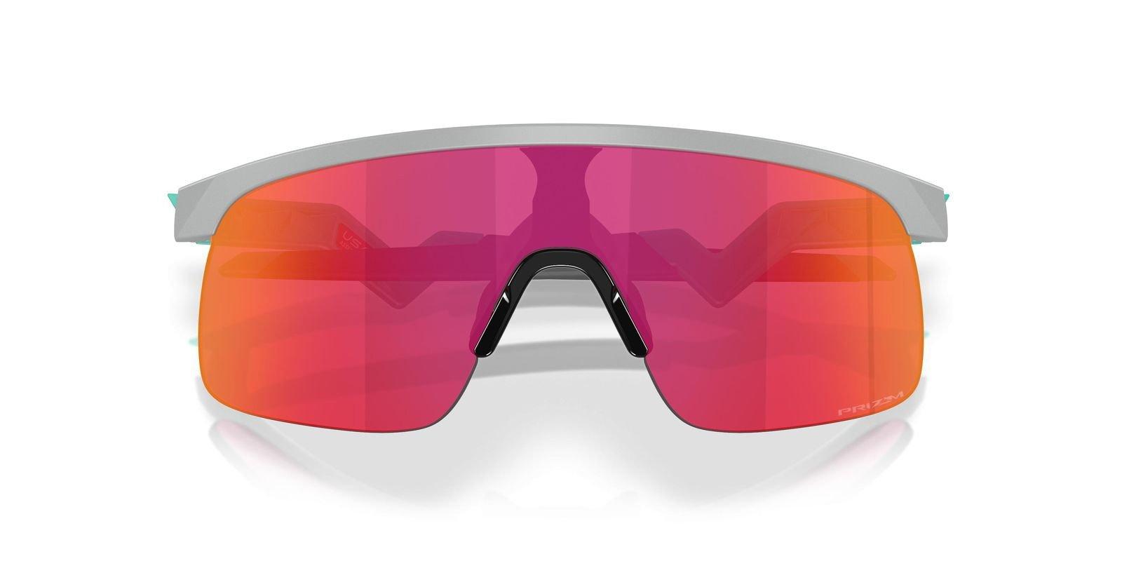 Oakley Resistor Sunglasses (Youth Fit) - Prizm Field Lenses and Matte Fog Frame - GREY Thumbnail View 7