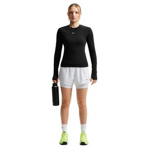 Nike Women's One Dri-FIT High-Waisted 3" 2-in-1 Shorts