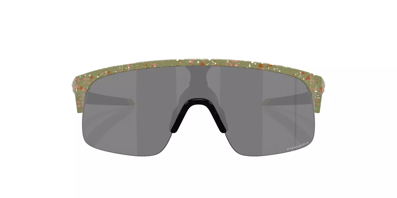 Oakley Youth Resistor Terrazzo Prizm Black Sunglasses - Fern Terrazzo - GREEN/BLACK
