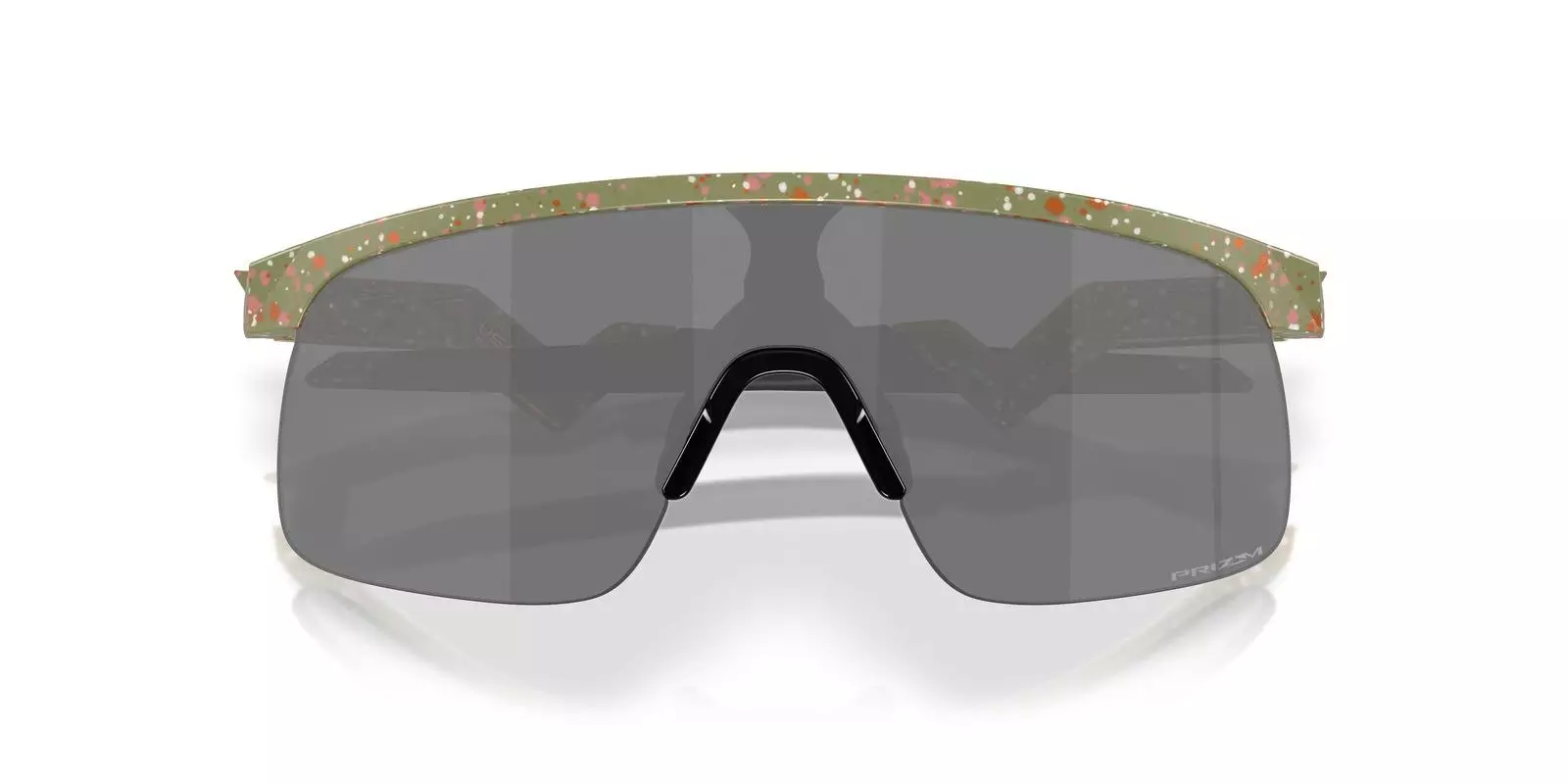 Oakley Youth Resistor Terrazzo Prizm Black Sunglasses - Fern Terrazzo - GREEN/BLACK