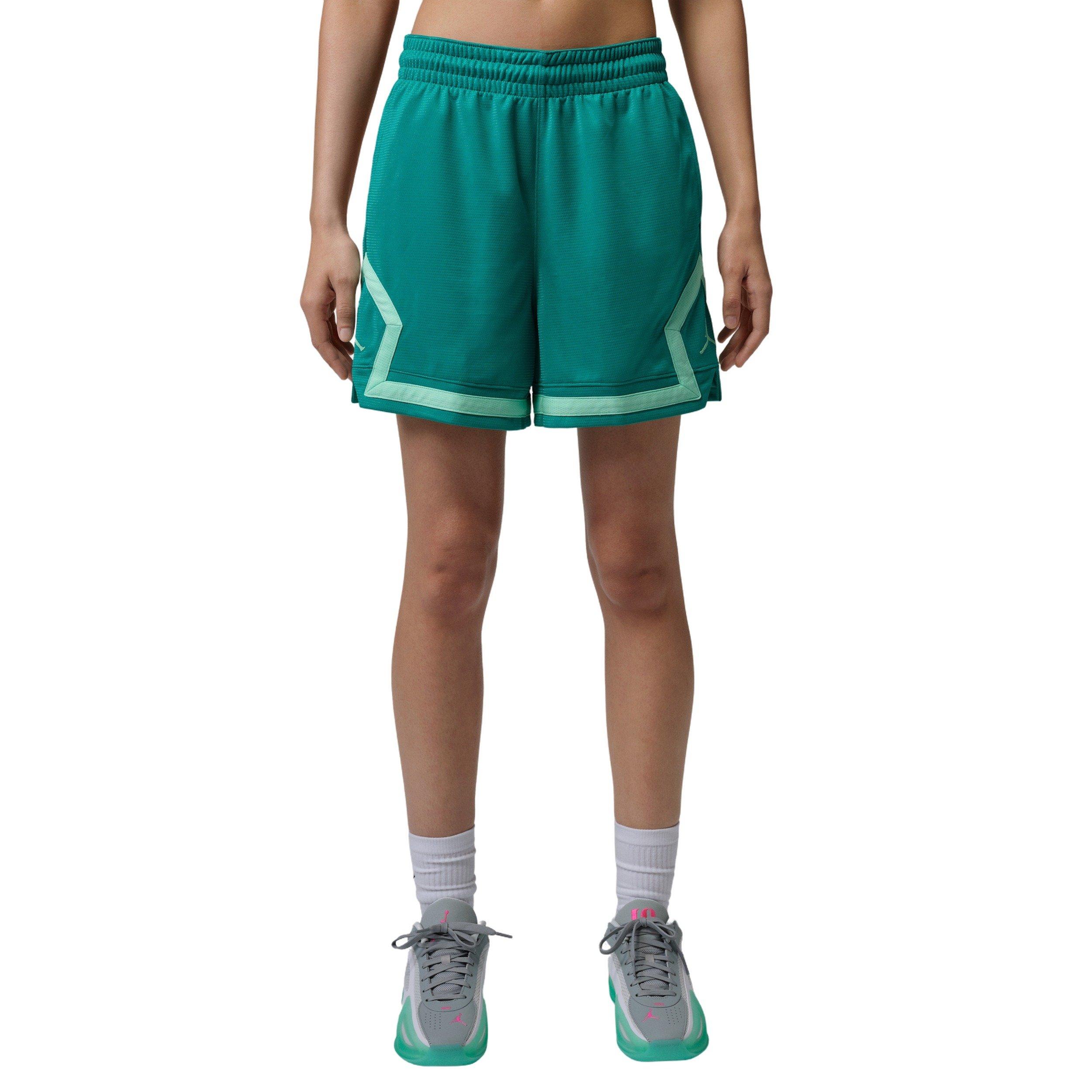 Jordan Women's Sport 4" Diamond Shorts - GREEN Thumbnail View 6