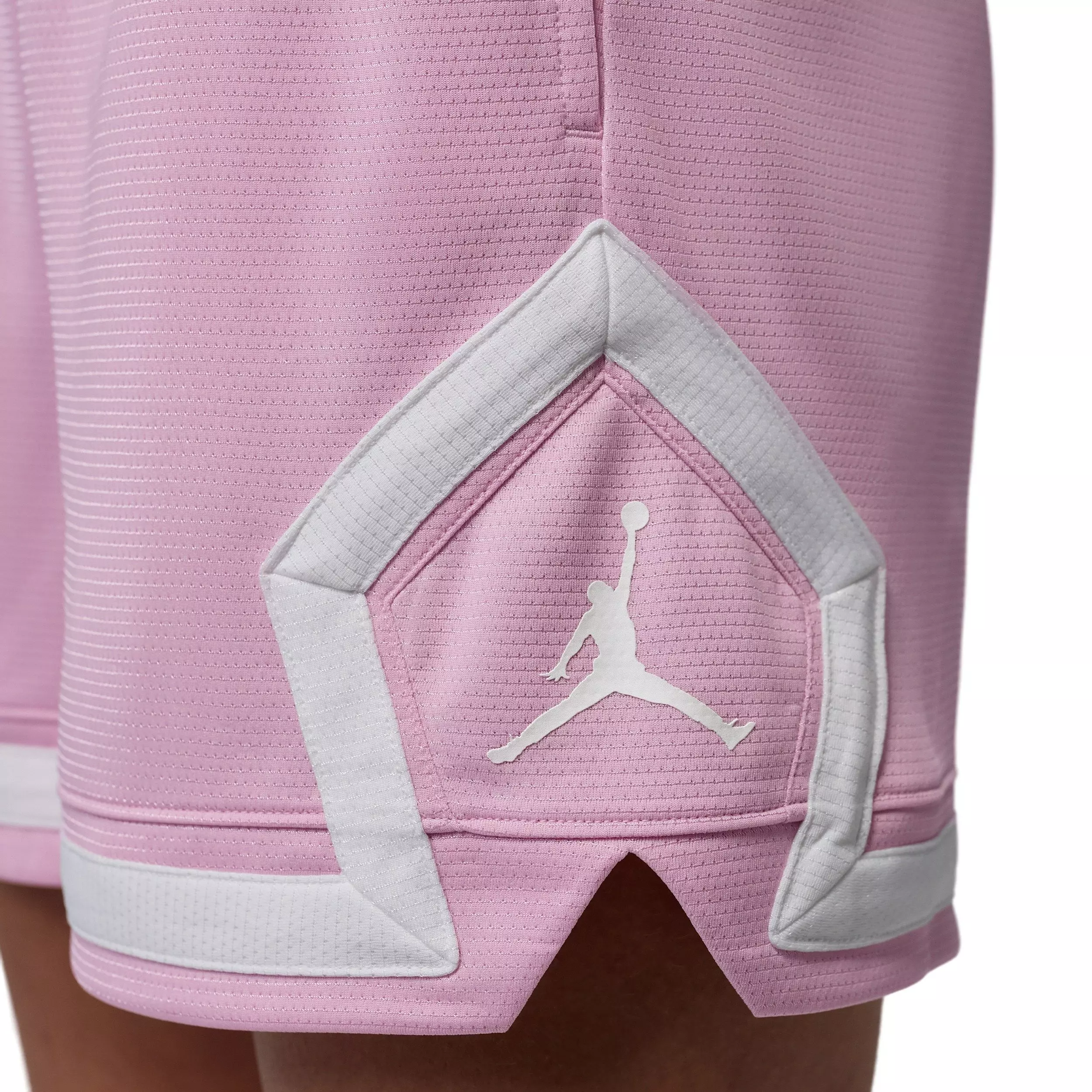 Jordan Women's Sport 4" Diamond Shorts - PINK/WHITE