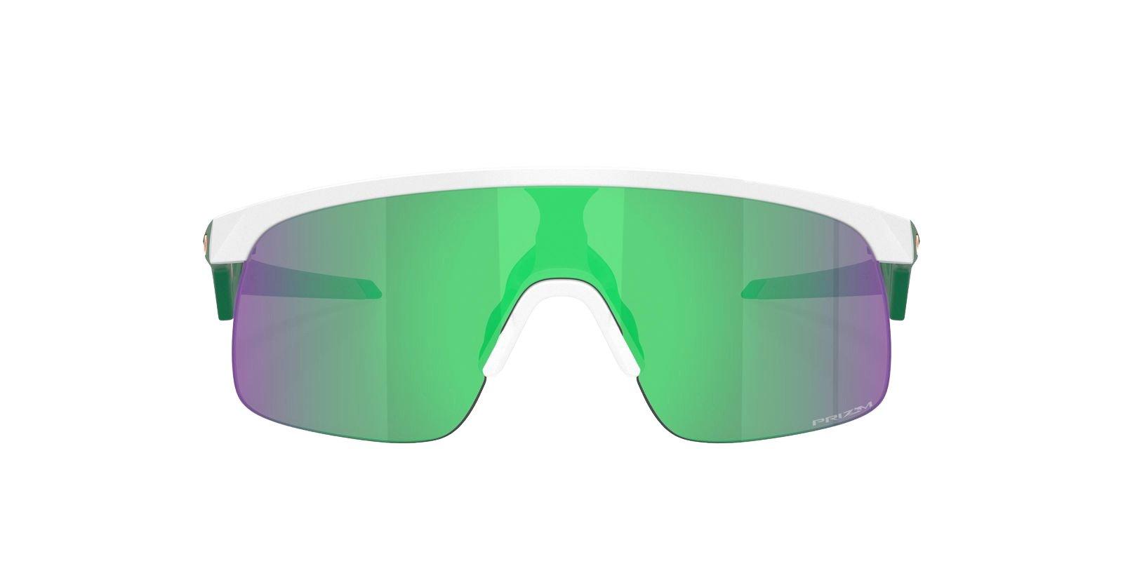 Oakley Resistor Youth Prizm Jade Sunglasses – Matte White